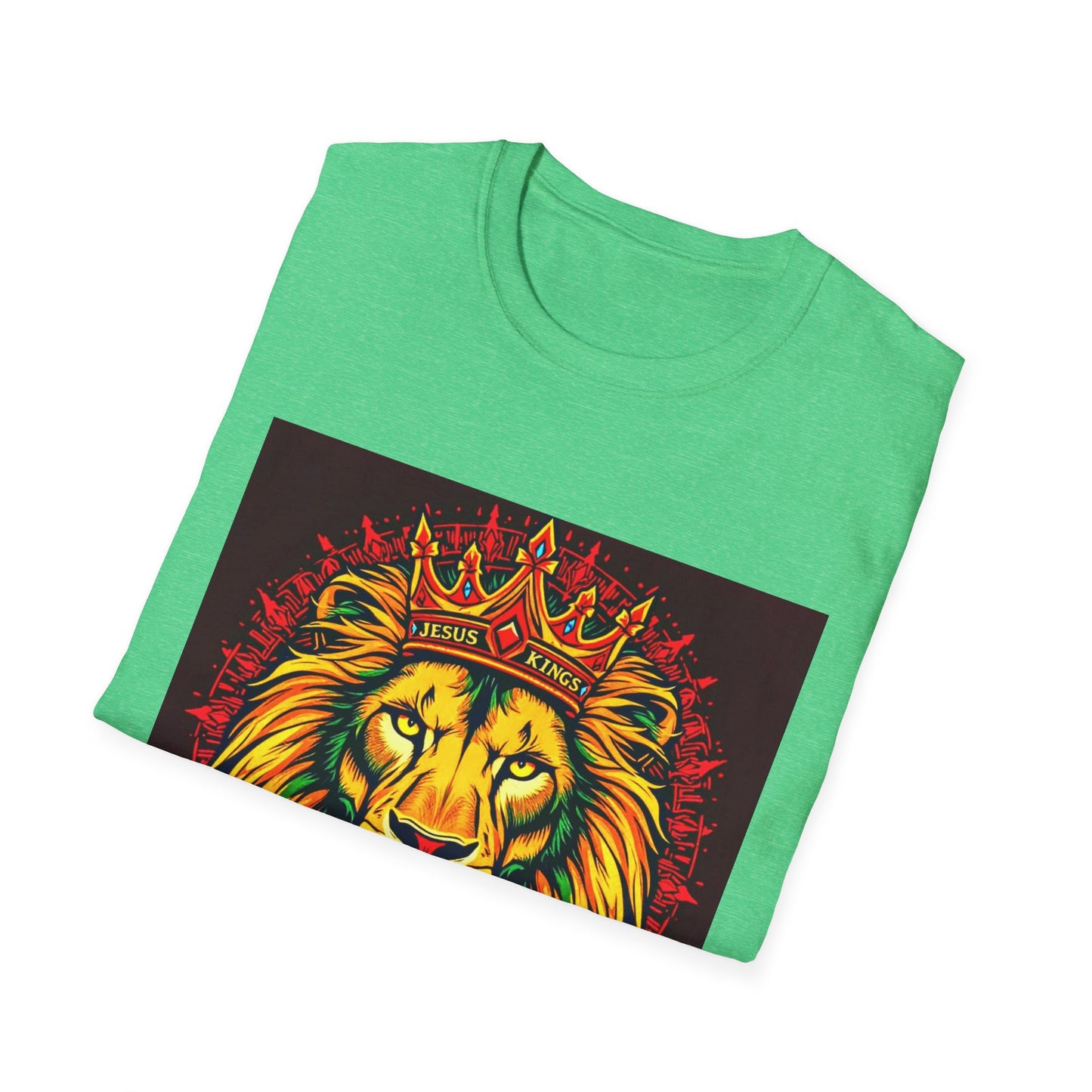 Regal Lion Unisex T-Shirt | Bold Graphic Tee for Animal Lovers, Nature Enthusiasts, Birthday Gift, Unique Gift Idea