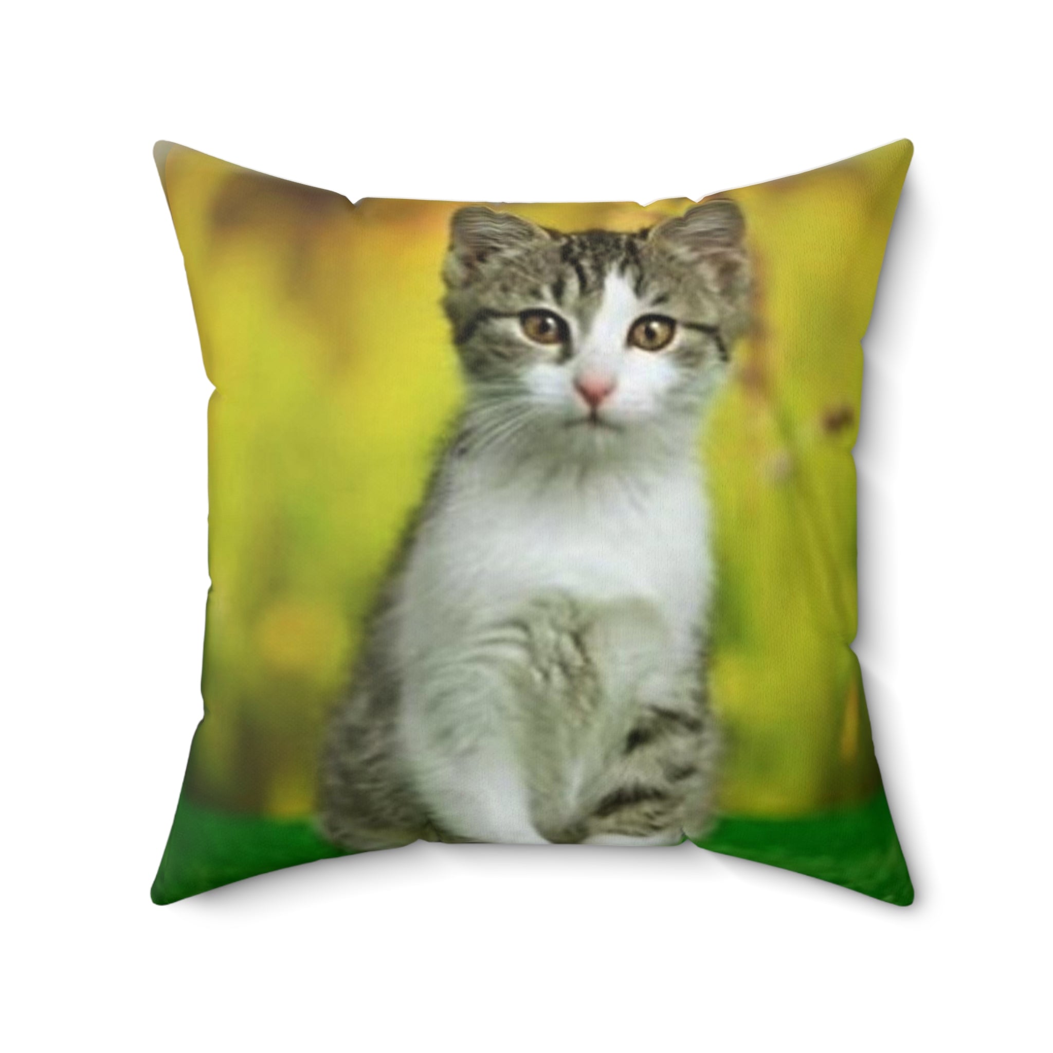 Spun Polyester Square Pillow