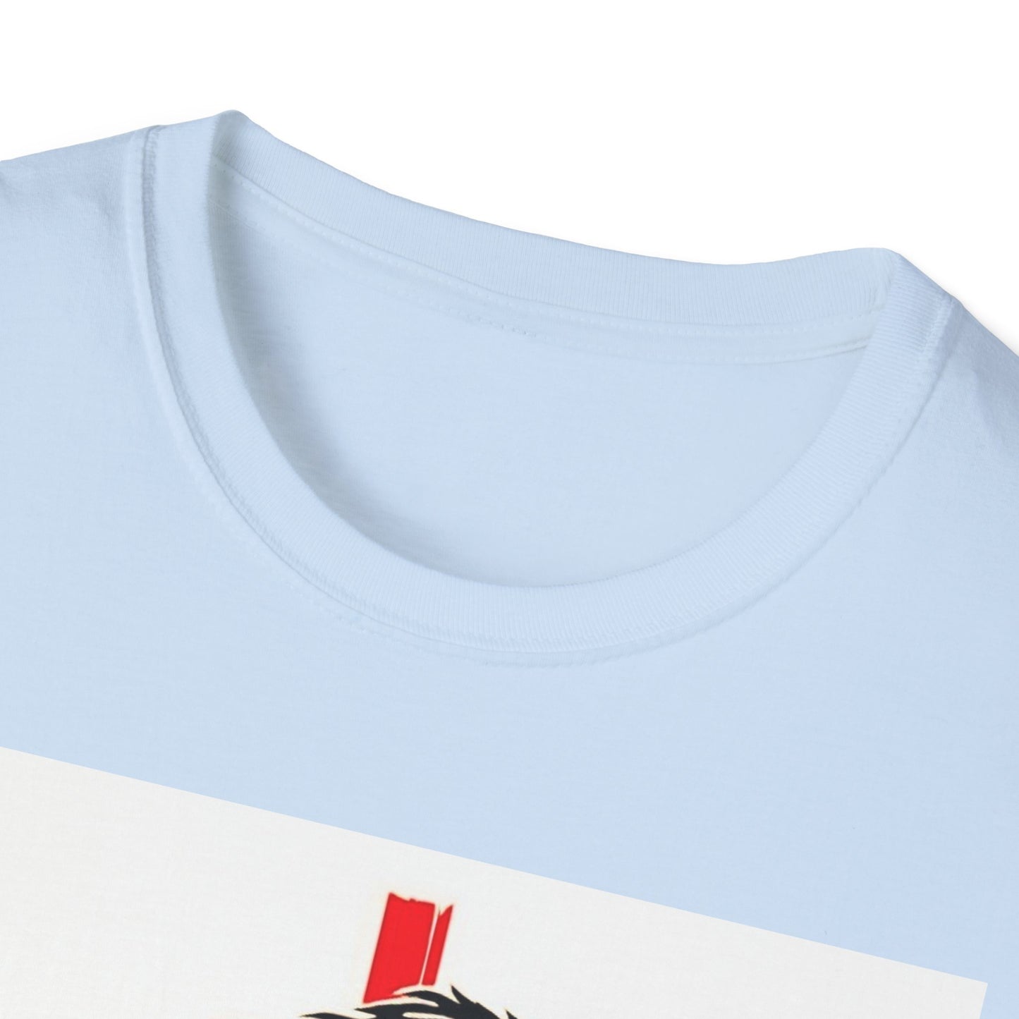 Mighty Lion of Judah T-Shirt, Unisex Softstyle Tee, Christian Apparel, Lion Jesus Shirt, Faith-Based Gift, Inspirational Clothing