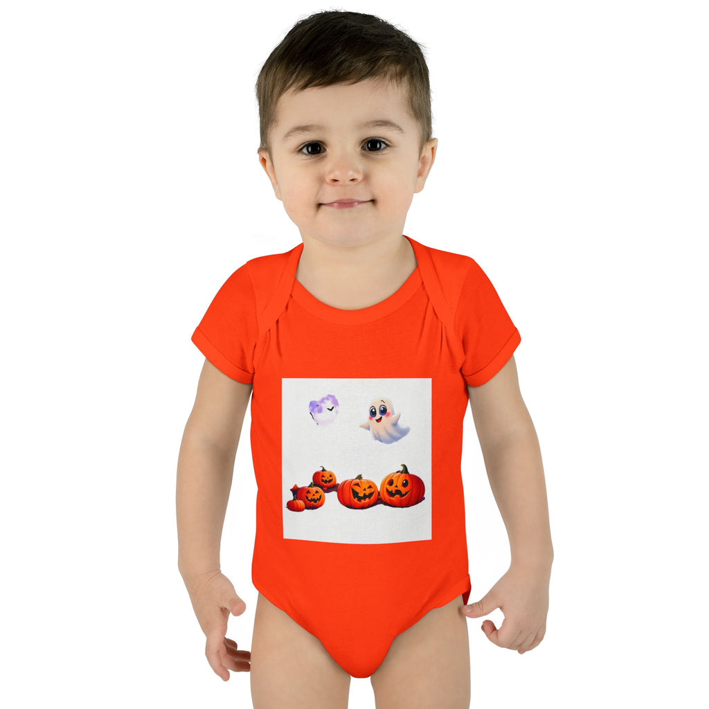Baby Bodysuit - Kiddies Loves Halloween Design