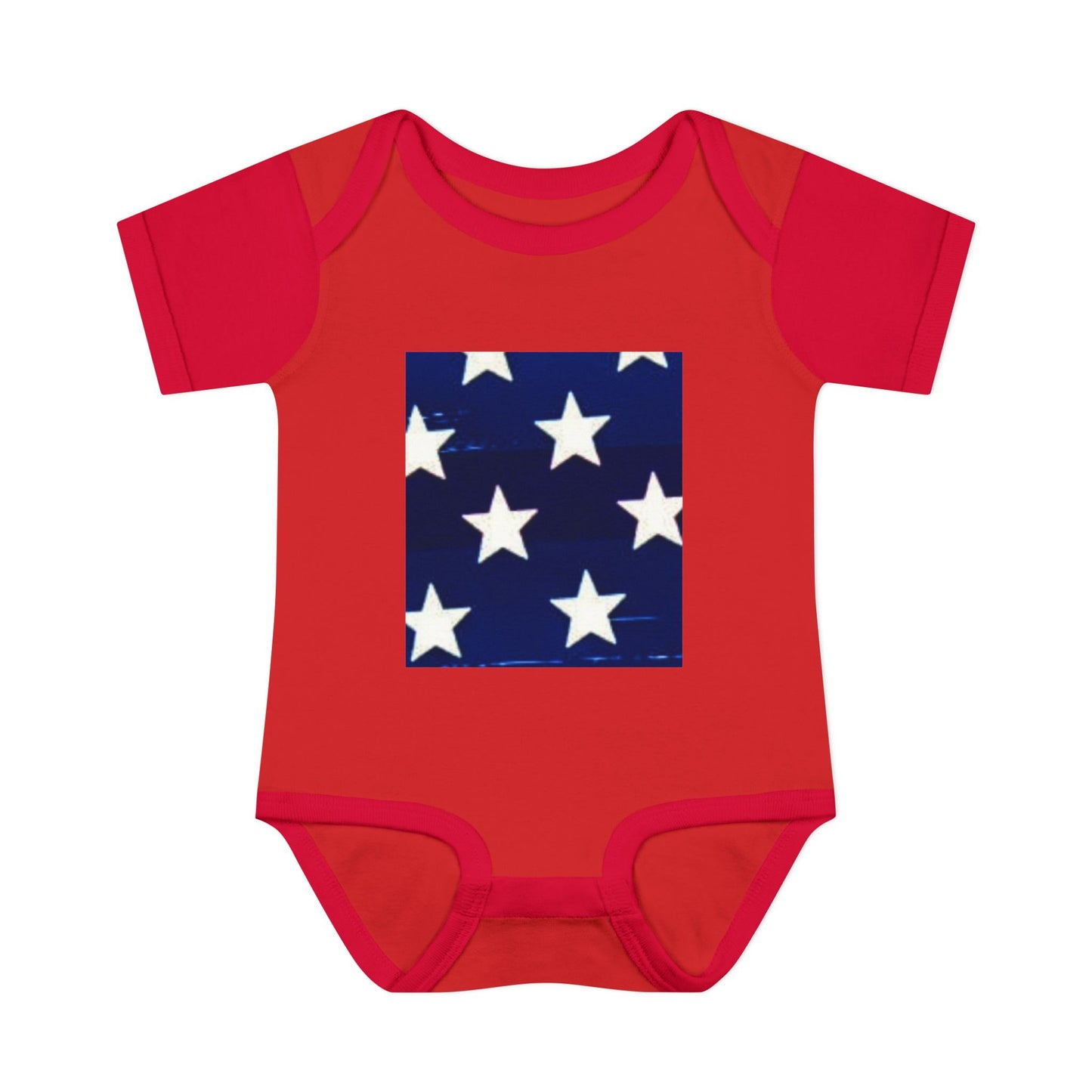 Stars and Stripes Infant Bodysuit - Cute Baby Outfit for Celebrations & Everyday Wear