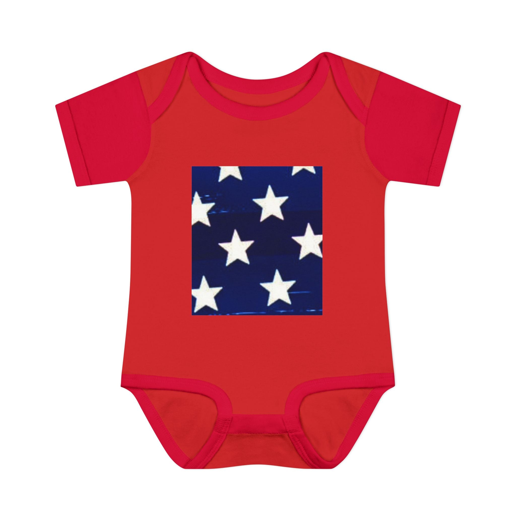 Stars and Stripes Infant Bodysuit - Cute Baby Outfit for Celebrations & Everyday Wear