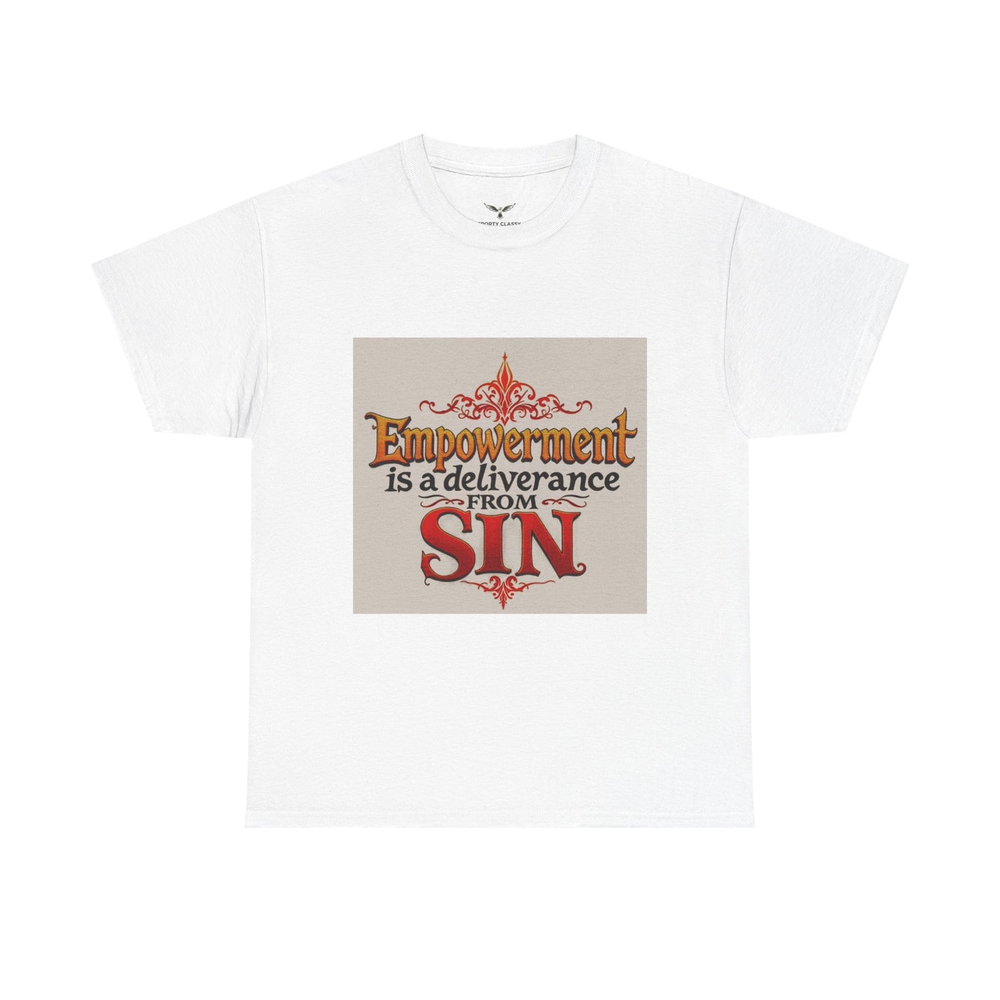 Christian Empowerment T‑Shirt — "Empowerment is a deliverance from Sin" Faith Tee