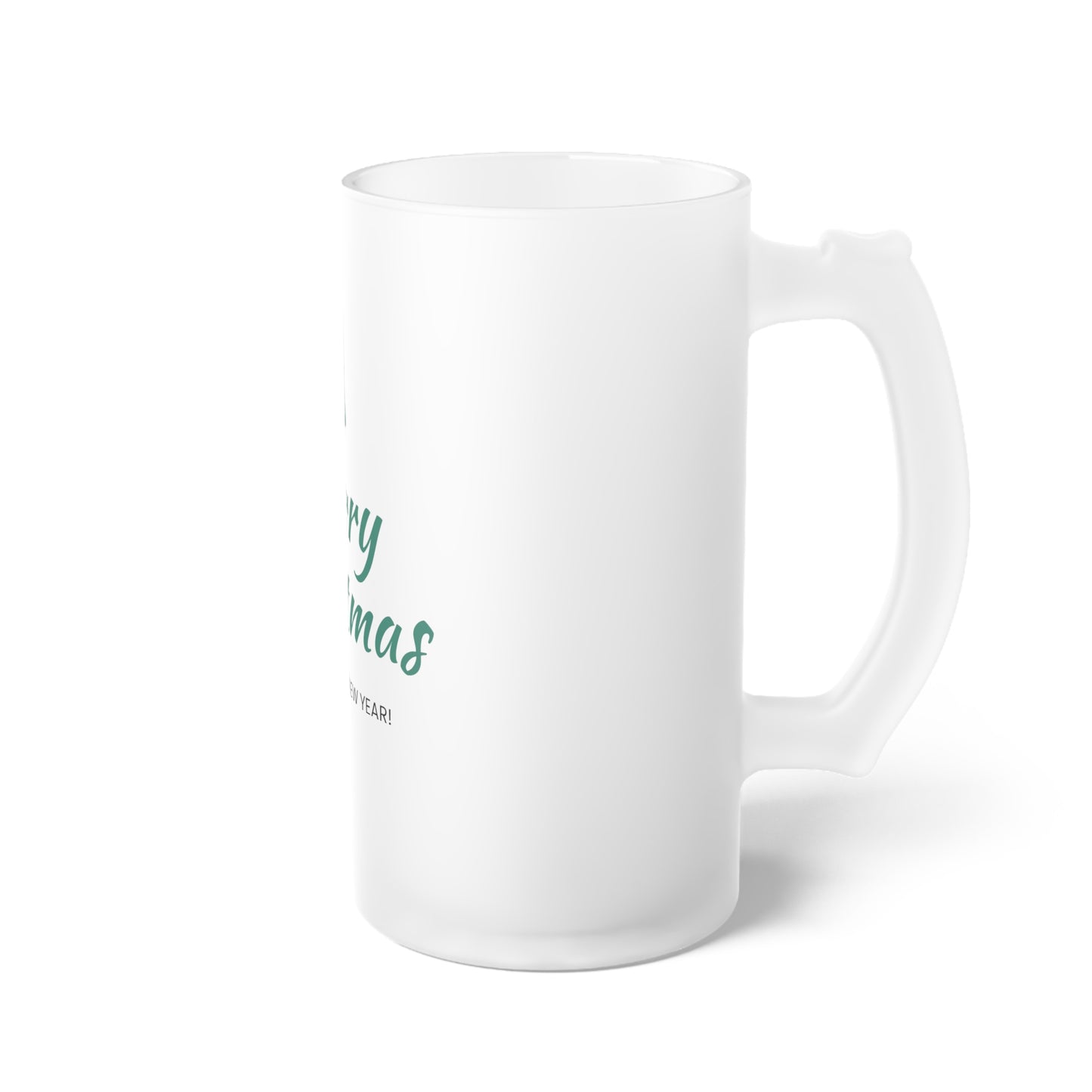 Frosted Glass Beer Mug