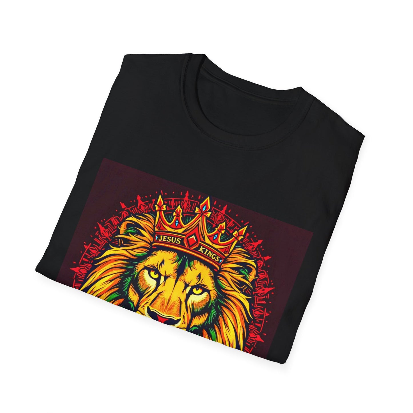 Regal Lion Unisex T-Shirt | Bold Graphic Tee for Animal Lovers, Nature Enthusiasts, Birthday Gift, Unique Gift Idea