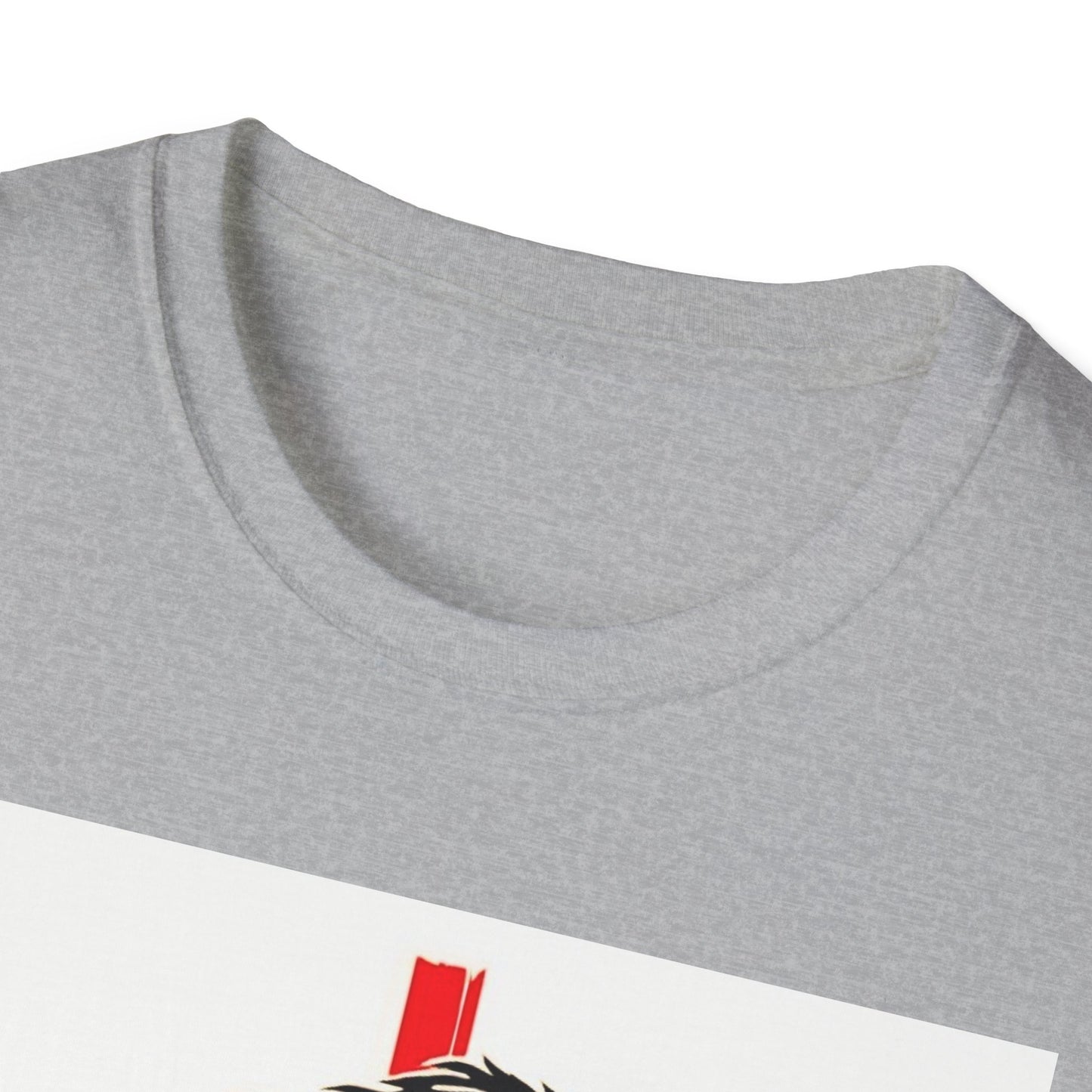 Mighty Lion of Judah T-Shirt, Unisex Softstyle Tee, Christian Apparel, Lion Jesus Shirt, Faith-Based Gift, Inspirational Clothing