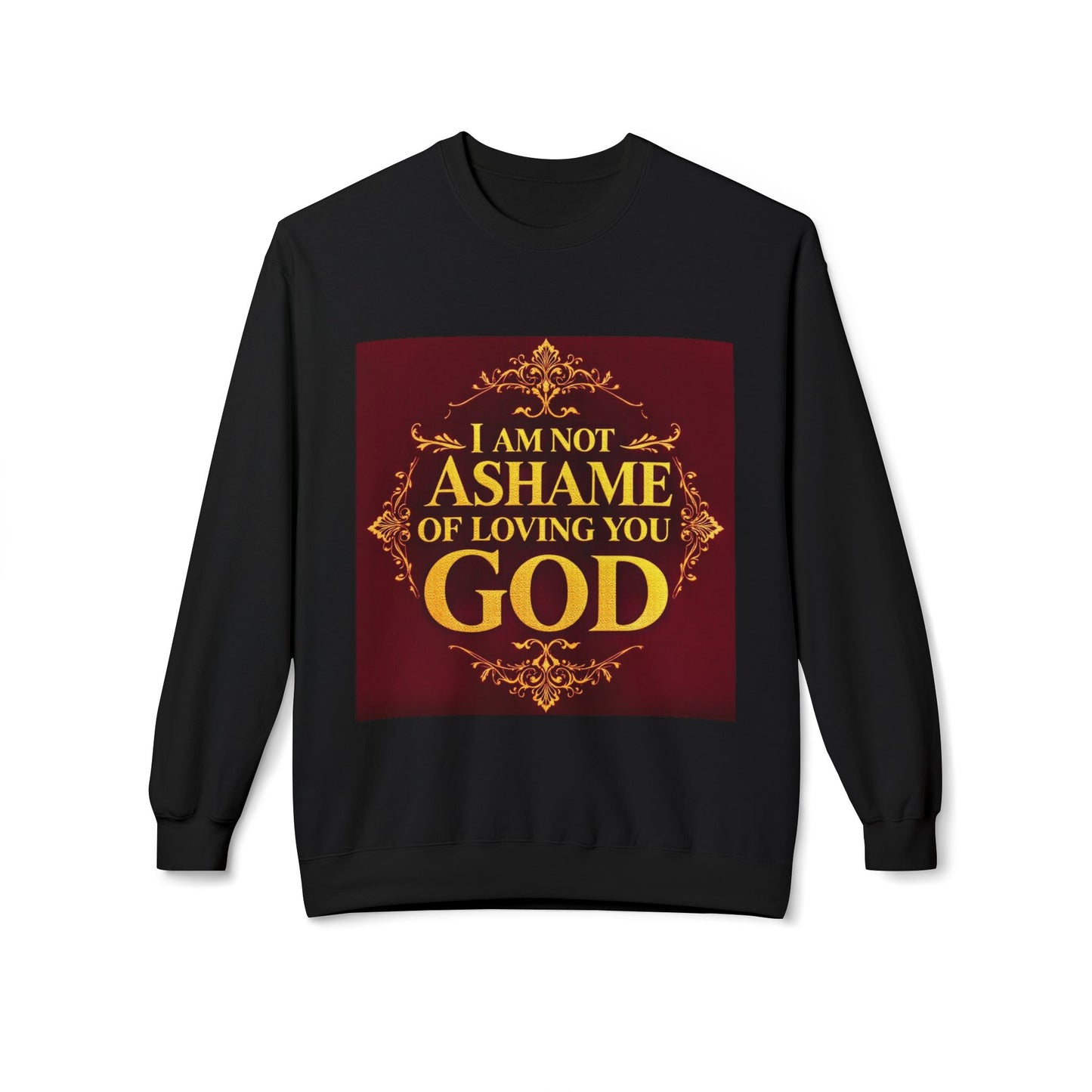 Unisex Inspirational Crewneck Sweatshirt, Faith Sweatshirt, God Love Crewneck, Christian Apparel, Religious Gift, Cozy Fleece