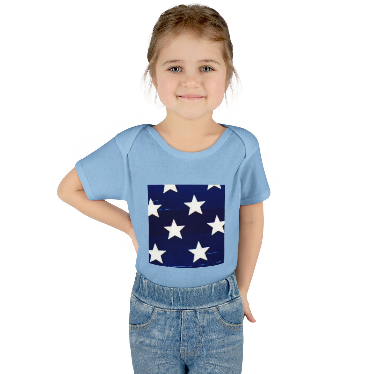 Stars and Stripes Infant Bodysuit - Cute Baby Outfit for Celebrations & Everyday Wear