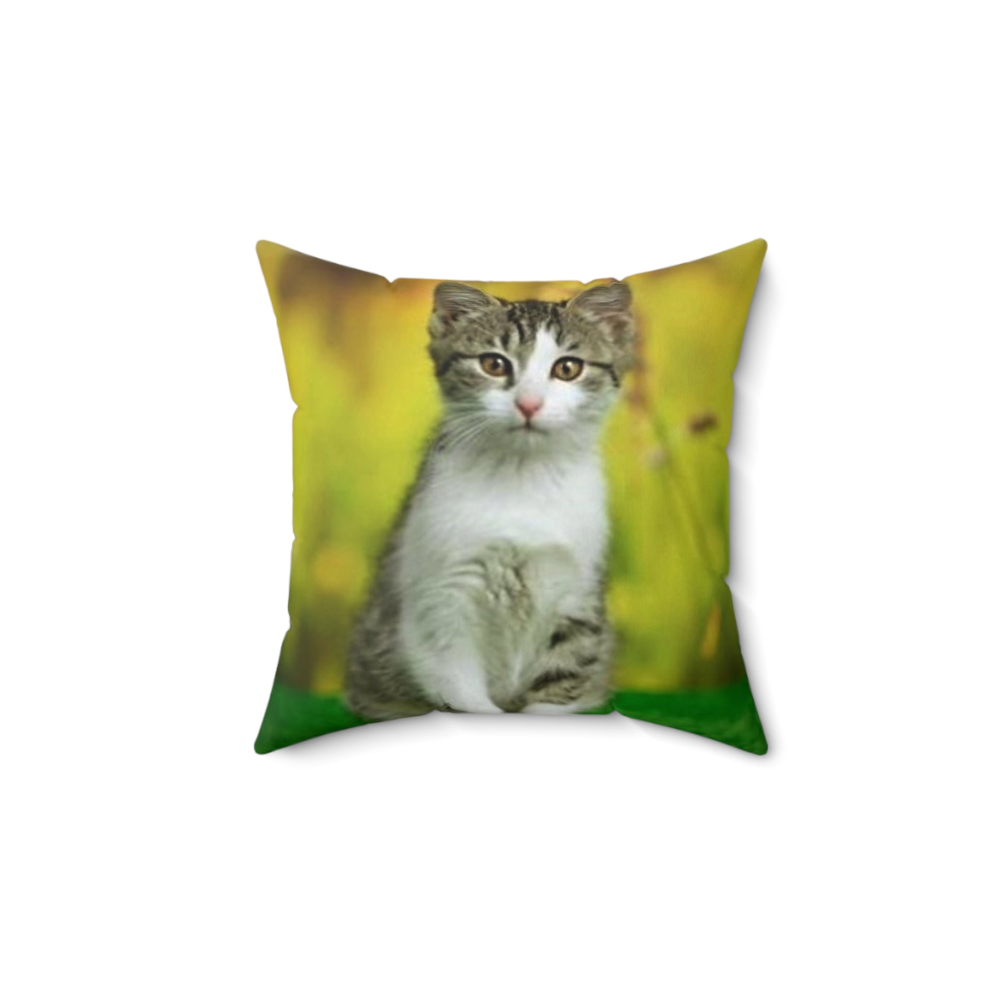 Spun Polyester Square Pillow