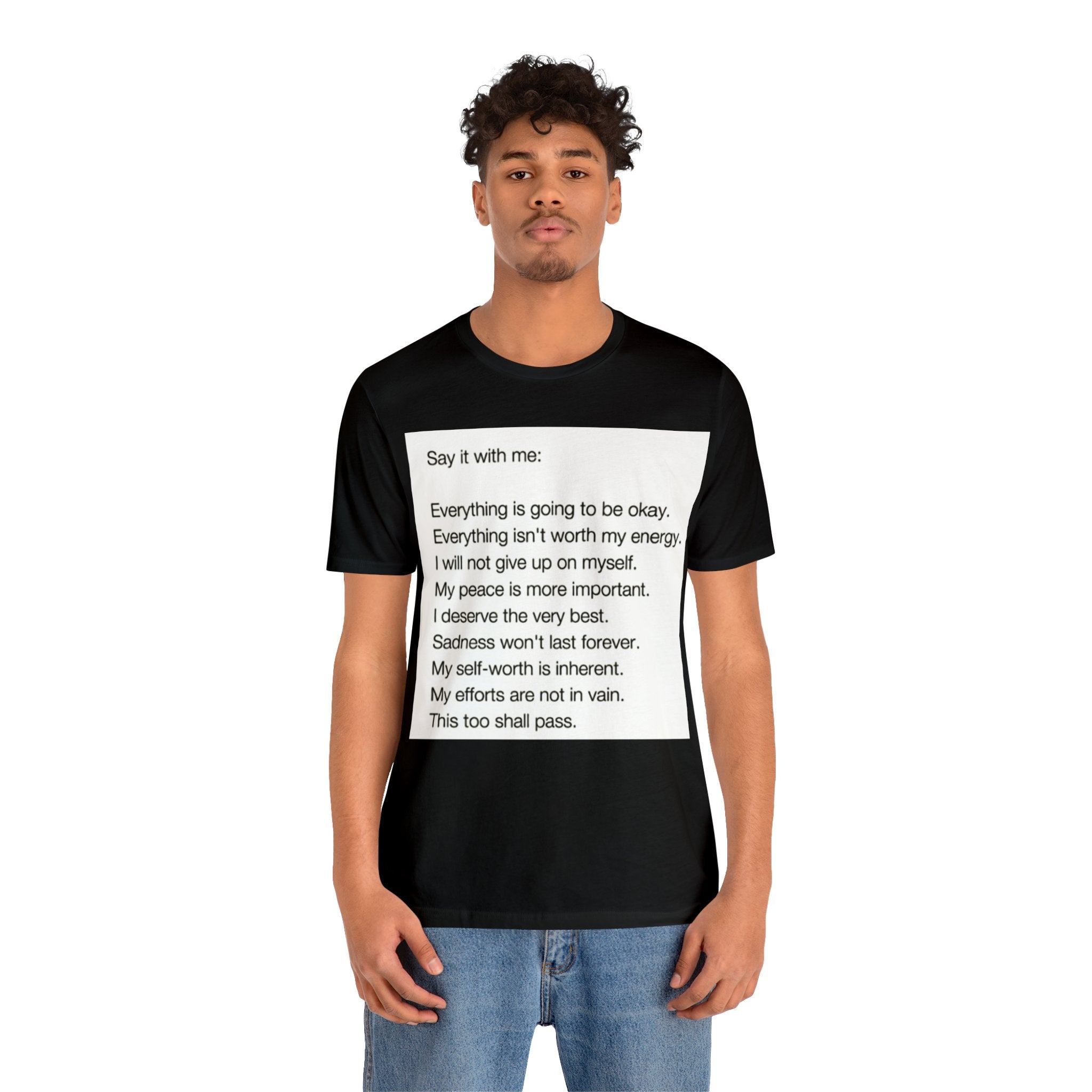 Unisex Jersey Short Sleeve Tee