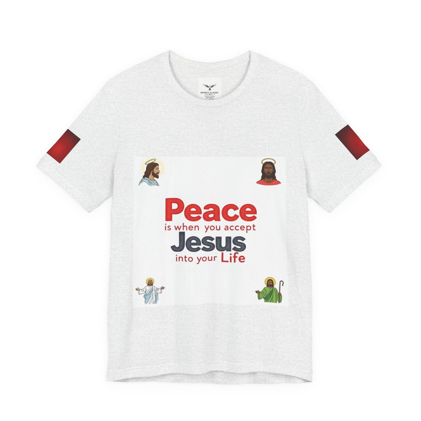 Peace Is When You Accept Jesus T-Shirt