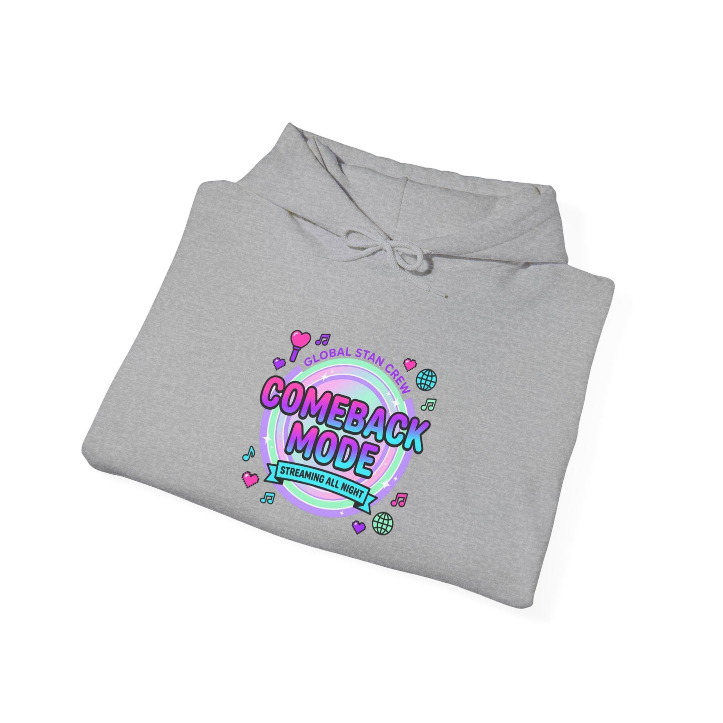 Comeback Mode Hoodie | K-pop comeback, stan chant, purple era