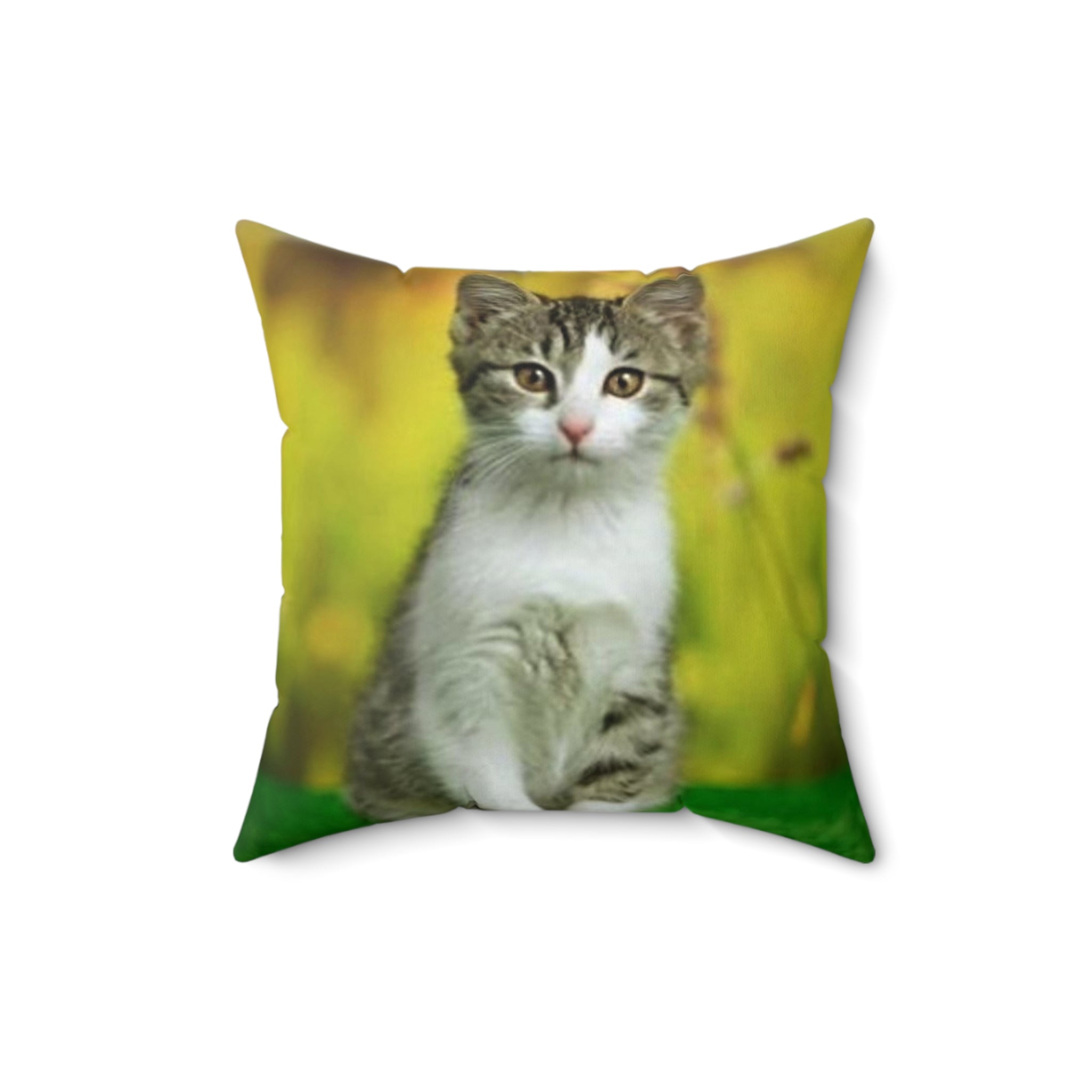 Spun Polyester Square Pillow