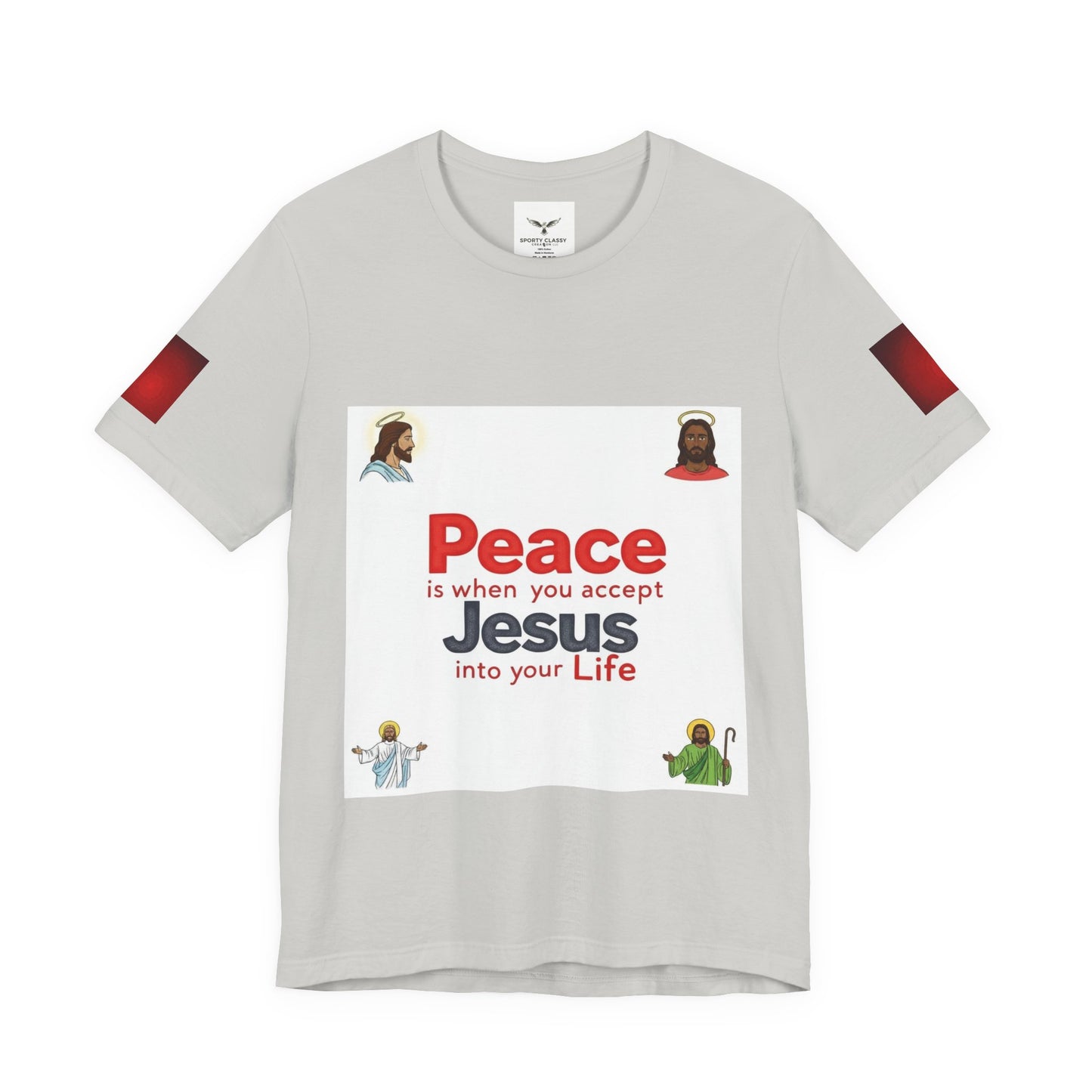Peace Is When You Accept Jesus T-Shirt