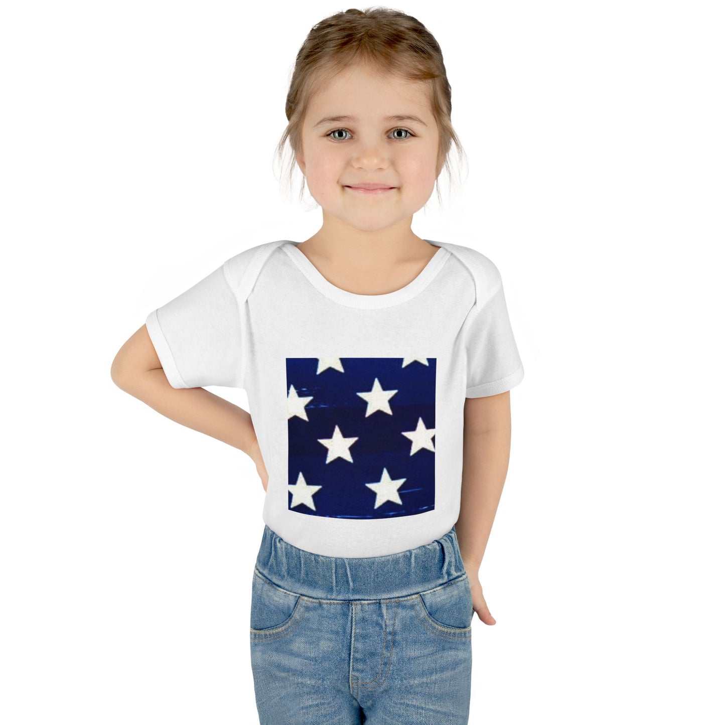 Stars and Stripes Infant Bodysuit - Cute Baby Outfit for Celebrations & Everyday Wear