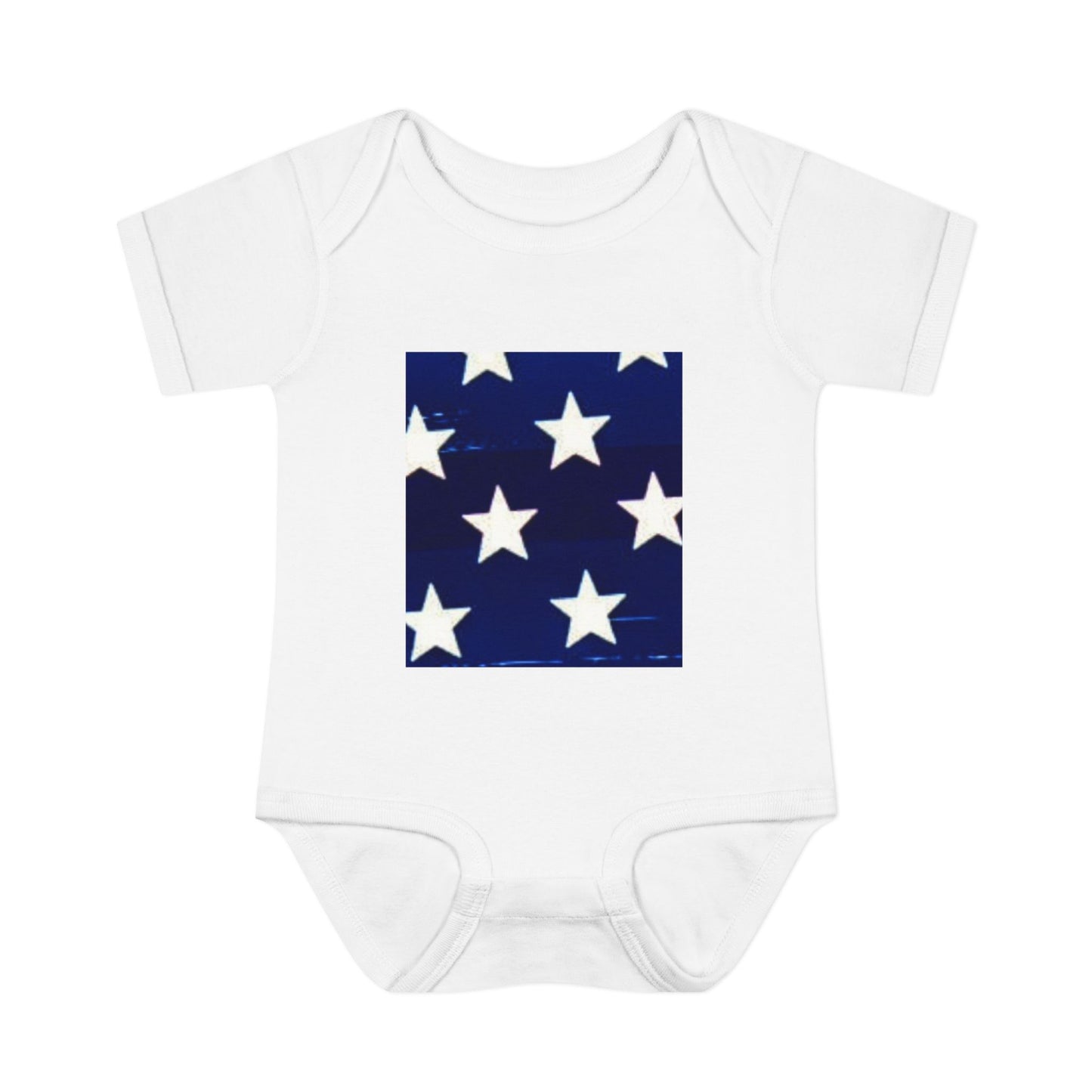 Stars and Stripes Infant Bodysuit - Cute Baby Outfit for Celebrations & Everyday Wear