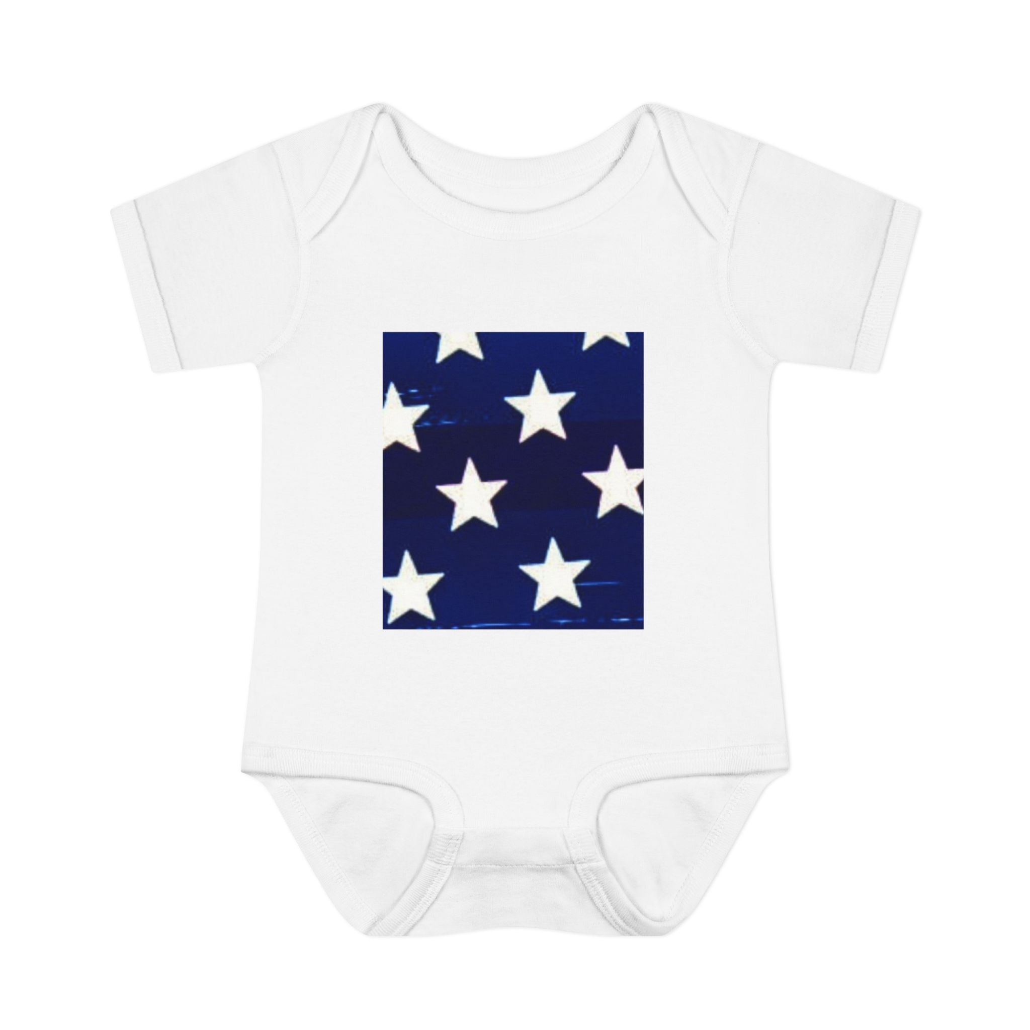 Stars and Stripes Infant Bodysuit - Cute Baby Outfit for Celebrations & Everyday Wear