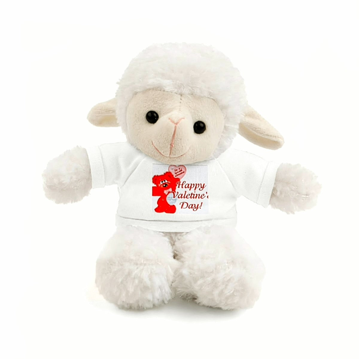 Valentine's Day Stuffed Teddy Bear - Adorable Plush Gift for Kids & Loved Ones