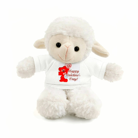 Valentine's Day Stuffed Teddy Bear - Adorable Plush Gift for Kids & Loved Ones