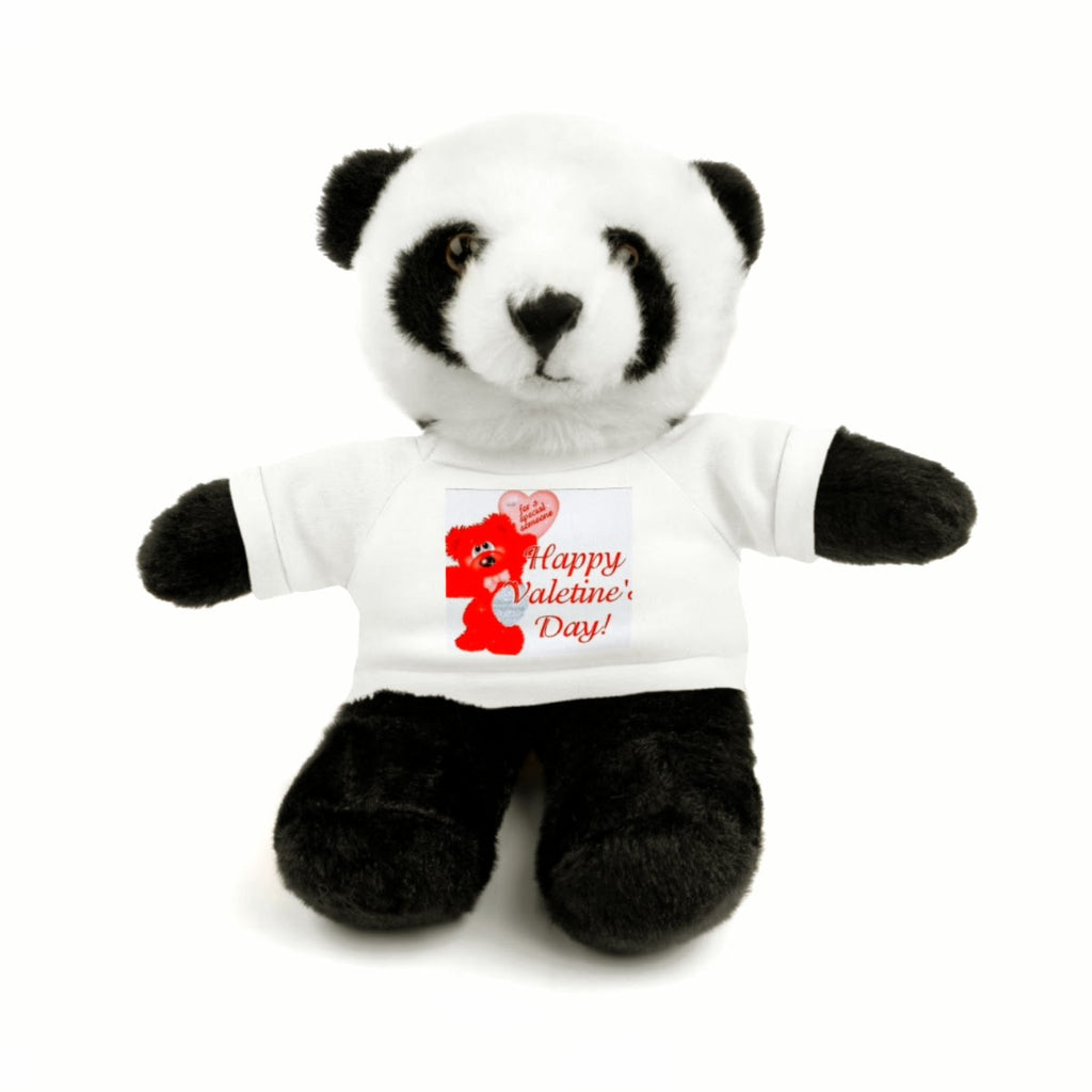 Valentine's Day Stuffed Teddy Bear - Adorable Plush Gift for Kids & Loved Ones