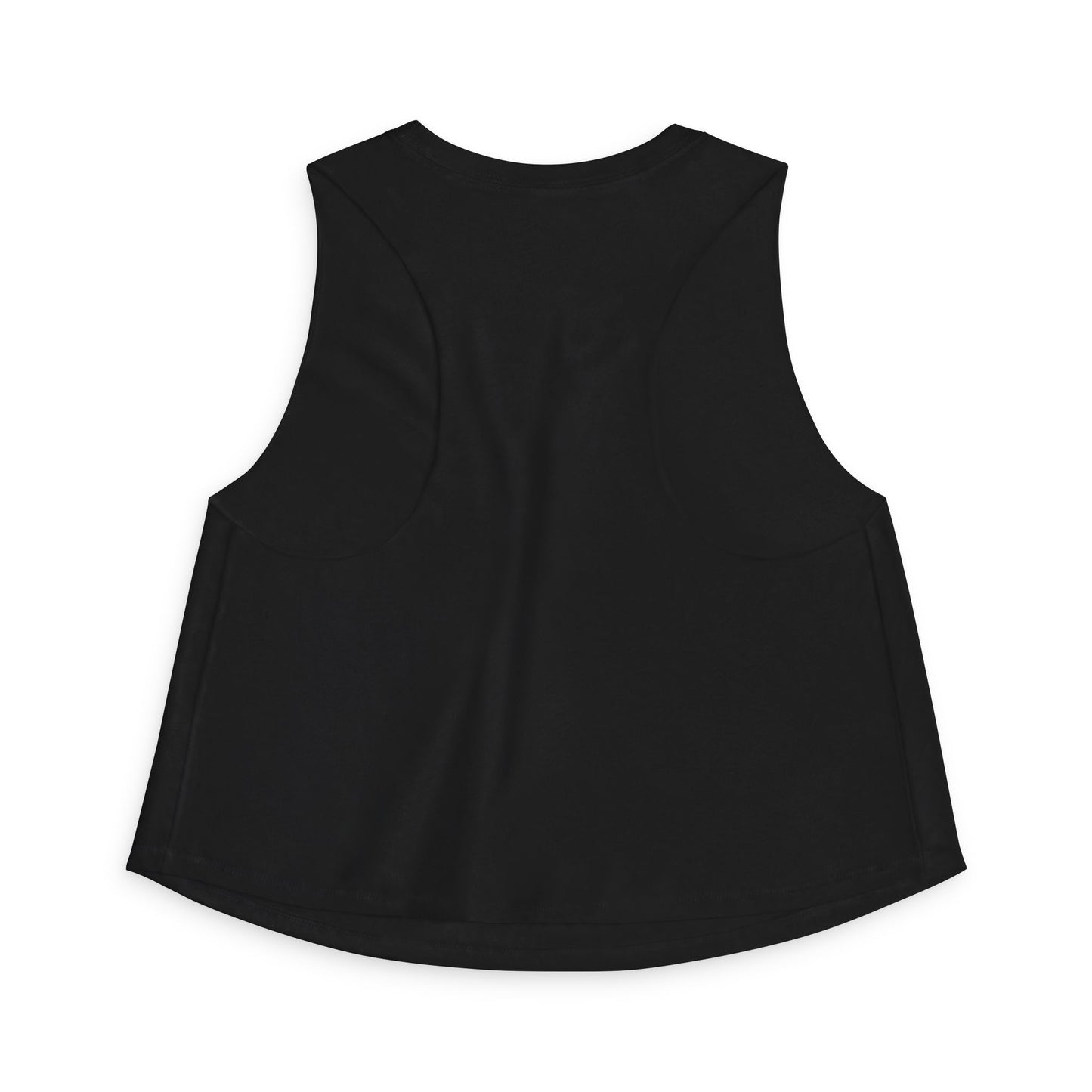 Women's Crop Top — "We Rock With God" Christian Faith Graphic Crop Tank