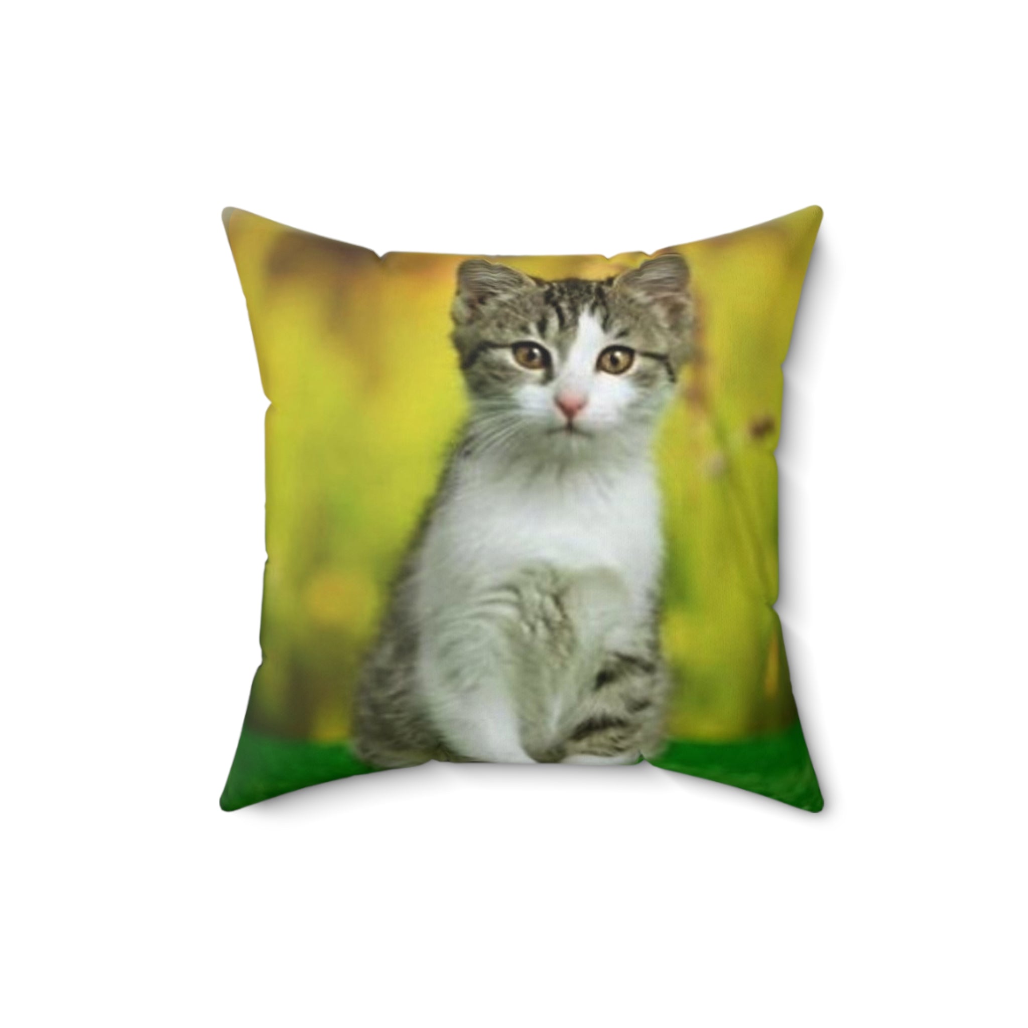 Spun Polyester Square Pillow