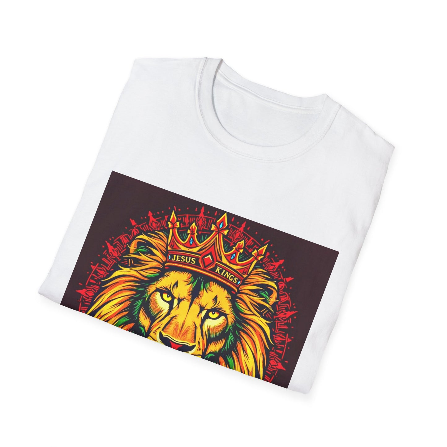 Regal Lion Unisex T-Shirt | Bold Graphic Tee for Animal Lovers, Nature Enthusiasts, Birthday Gift, Unique Gift Idea