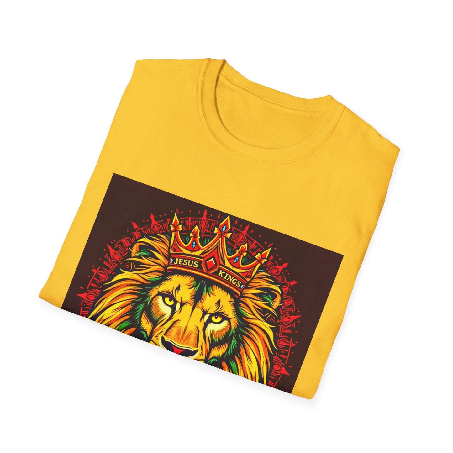 Regal Lion Unisex T-Shirt | Bold Graphic Tee for Animal Lovers, Nature Enthusiasts, Birthday Gift, Unique Gift Idea