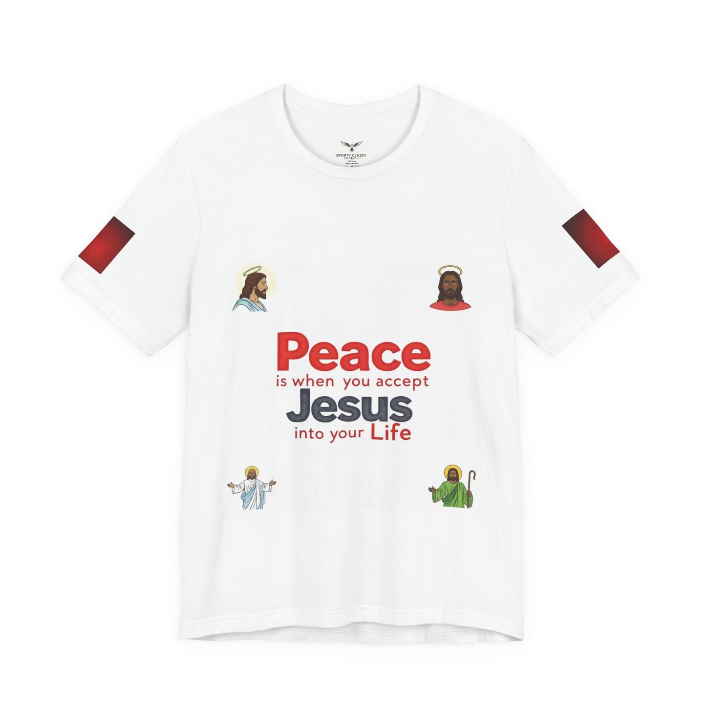 Peace Is When You Accept Jesus T-Shirt
