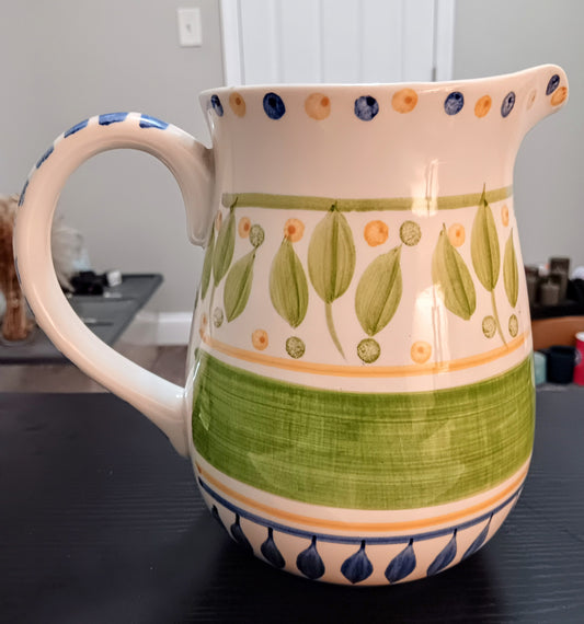 LARGE CERAMIC PITCHER