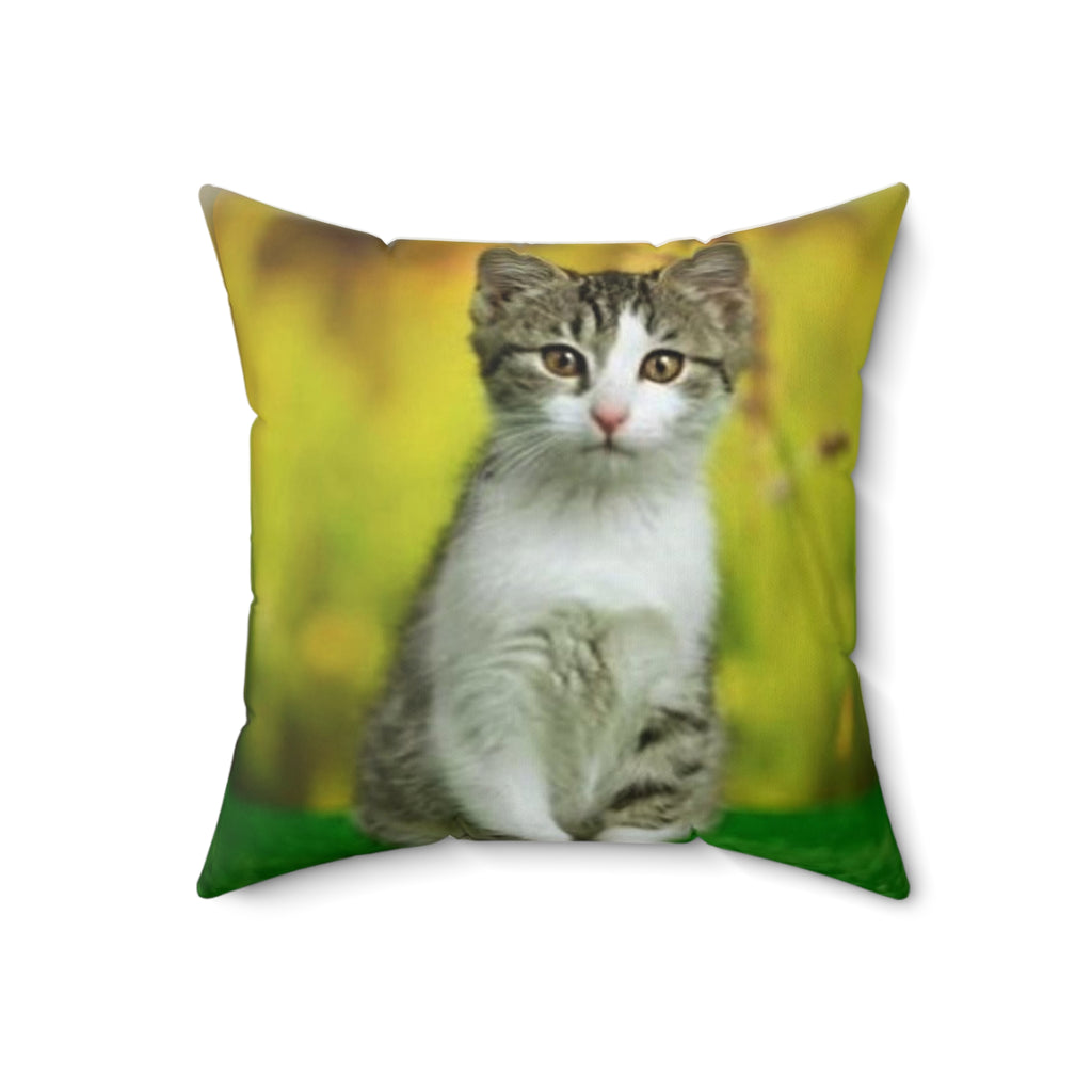 Spun Polyester Square Pillow