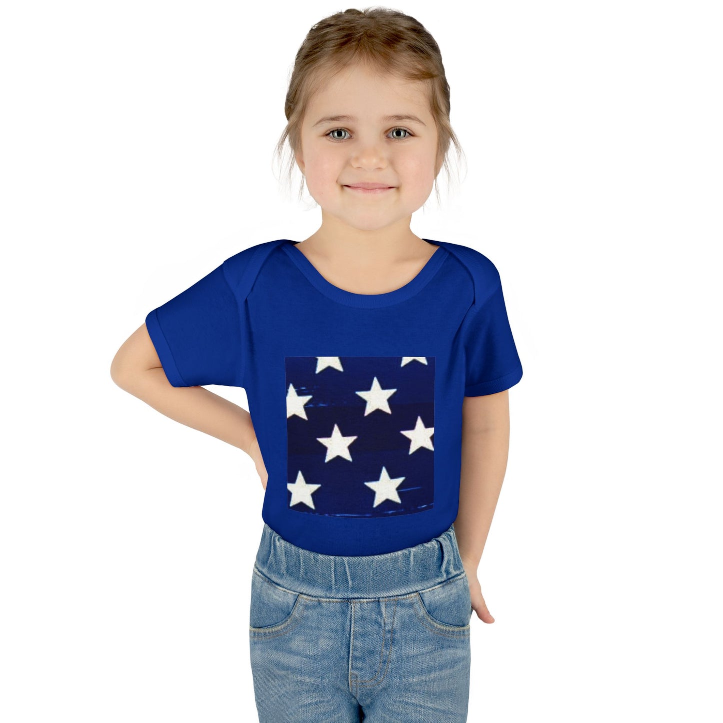 Stars and Stripes Infant Bodysuit - Cute Baby Outfit for Celebrations & Everyday Wear