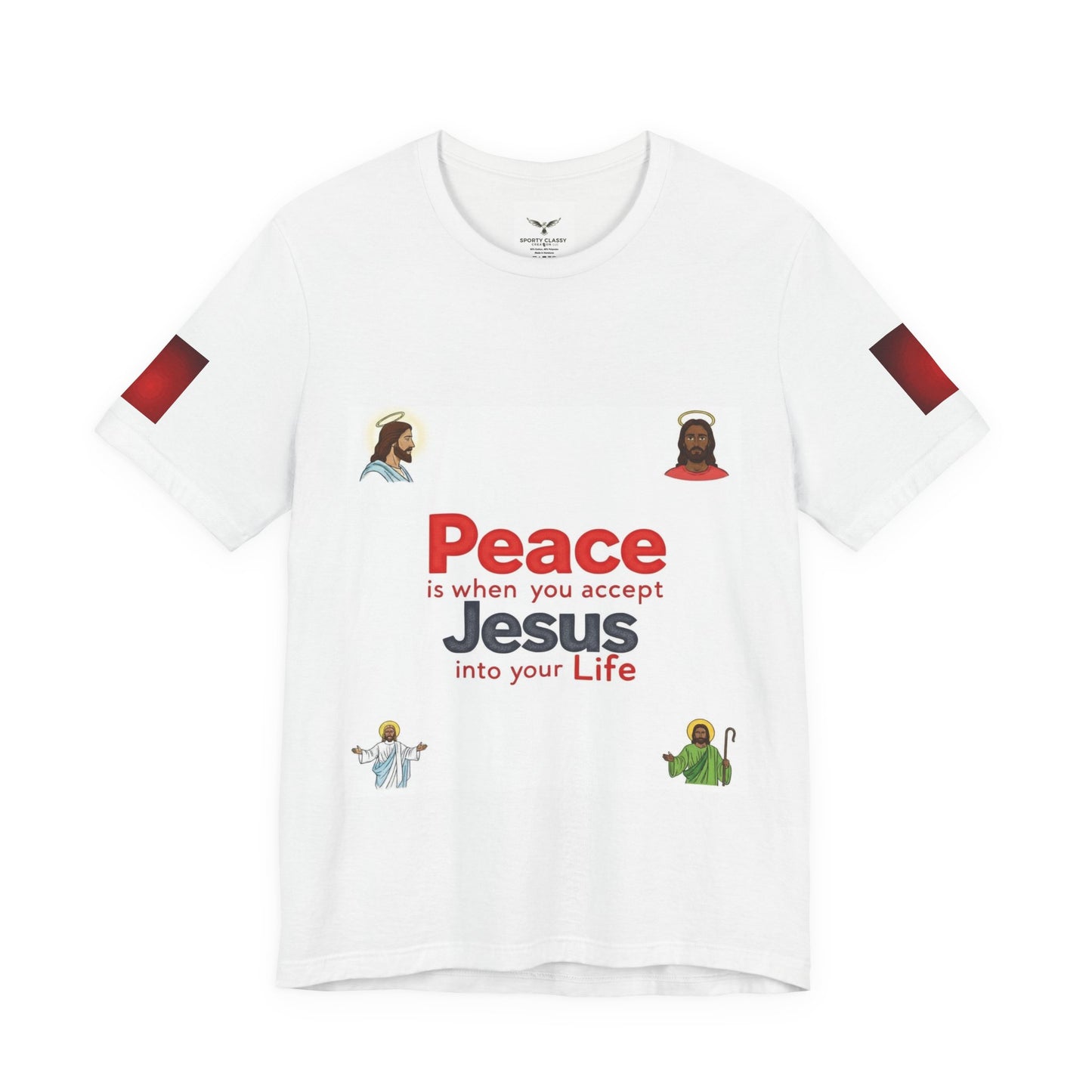 Peace Is When You Accept Jesus T-Shirt