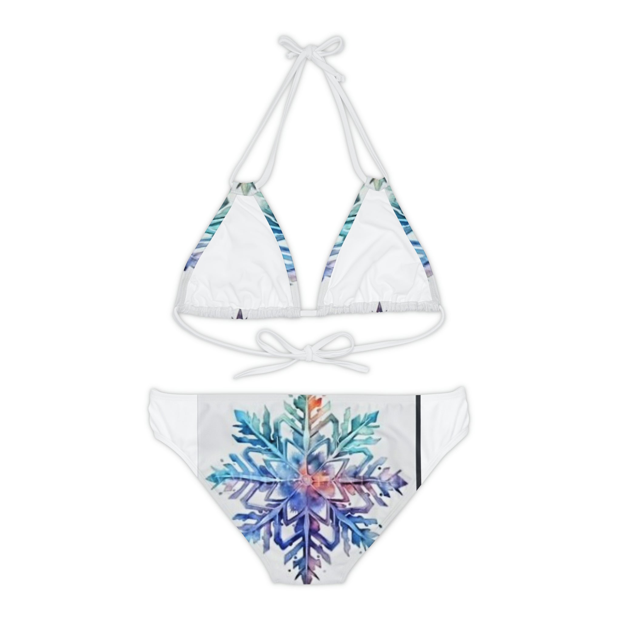 Strappy Bikini Set (AOP)