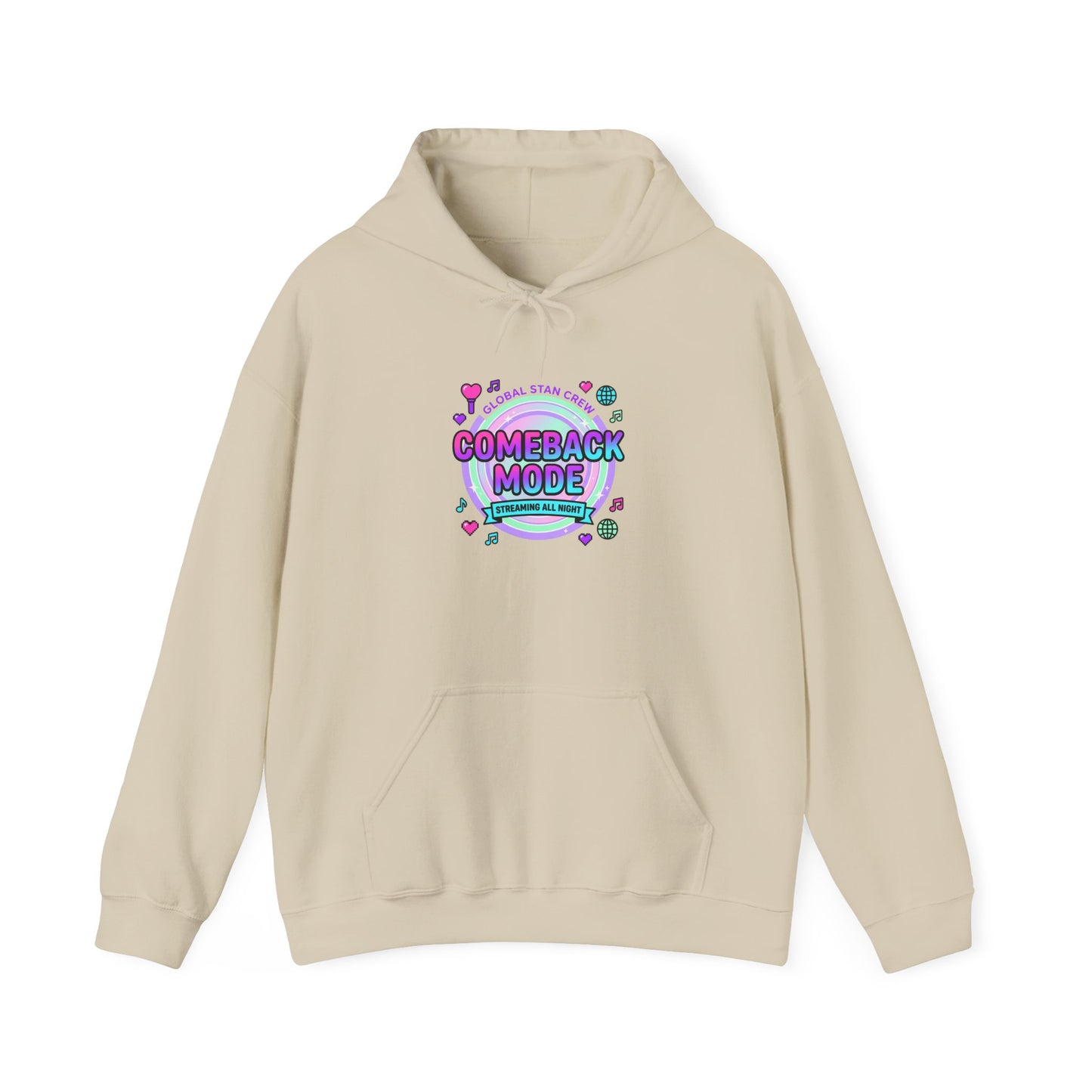 Comeback Mode Hoodie | K-pop comeback, stan chant, purple era