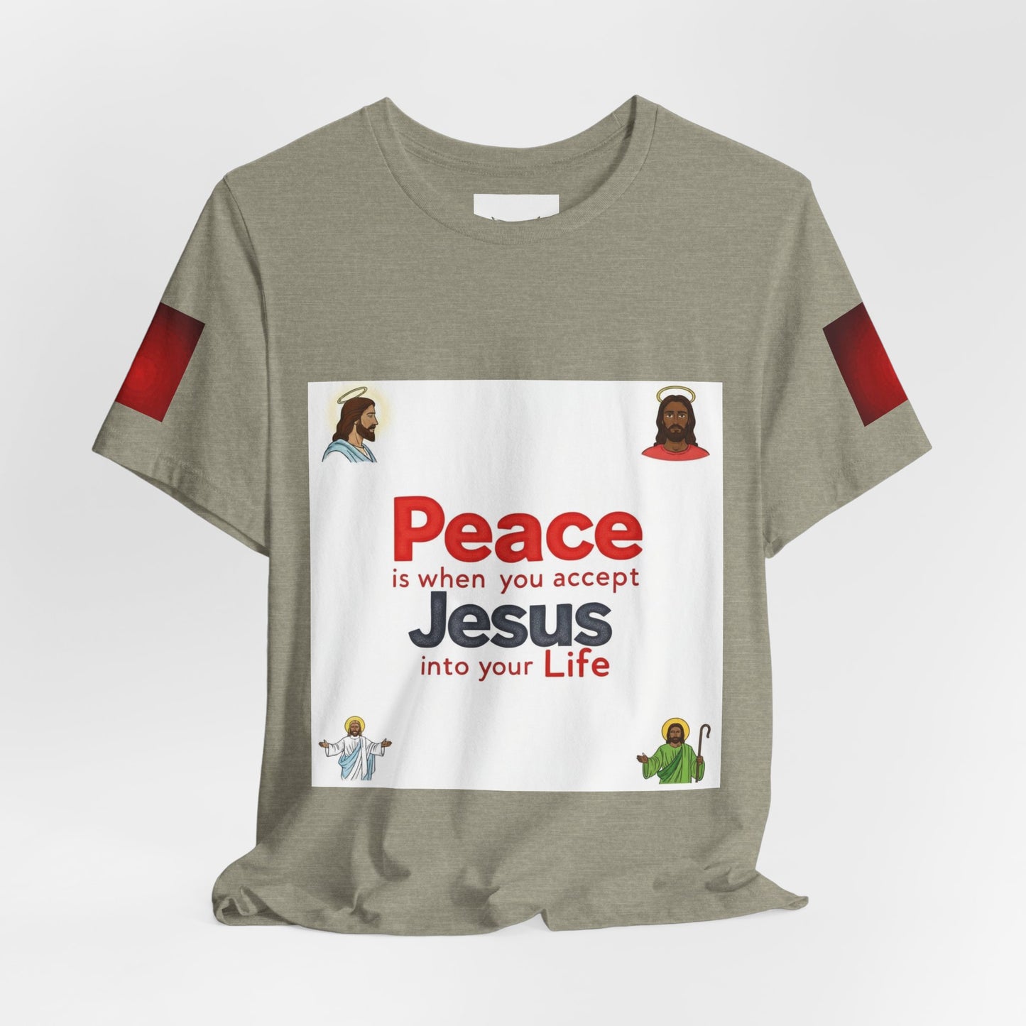 Peace Is When You Accept Jesus T-Shirt