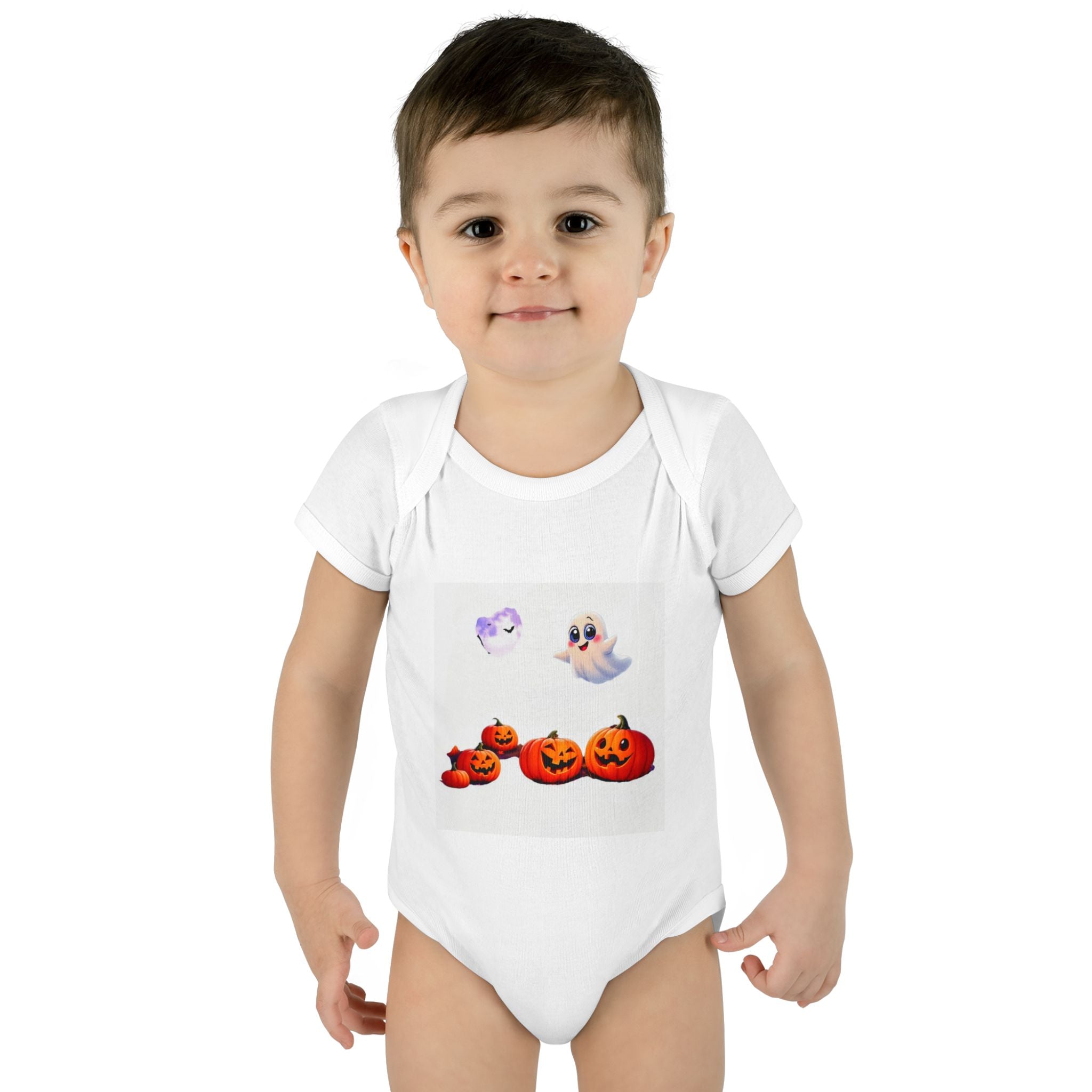 Baby Bodysuit - Kiddies Loves Halloween Design