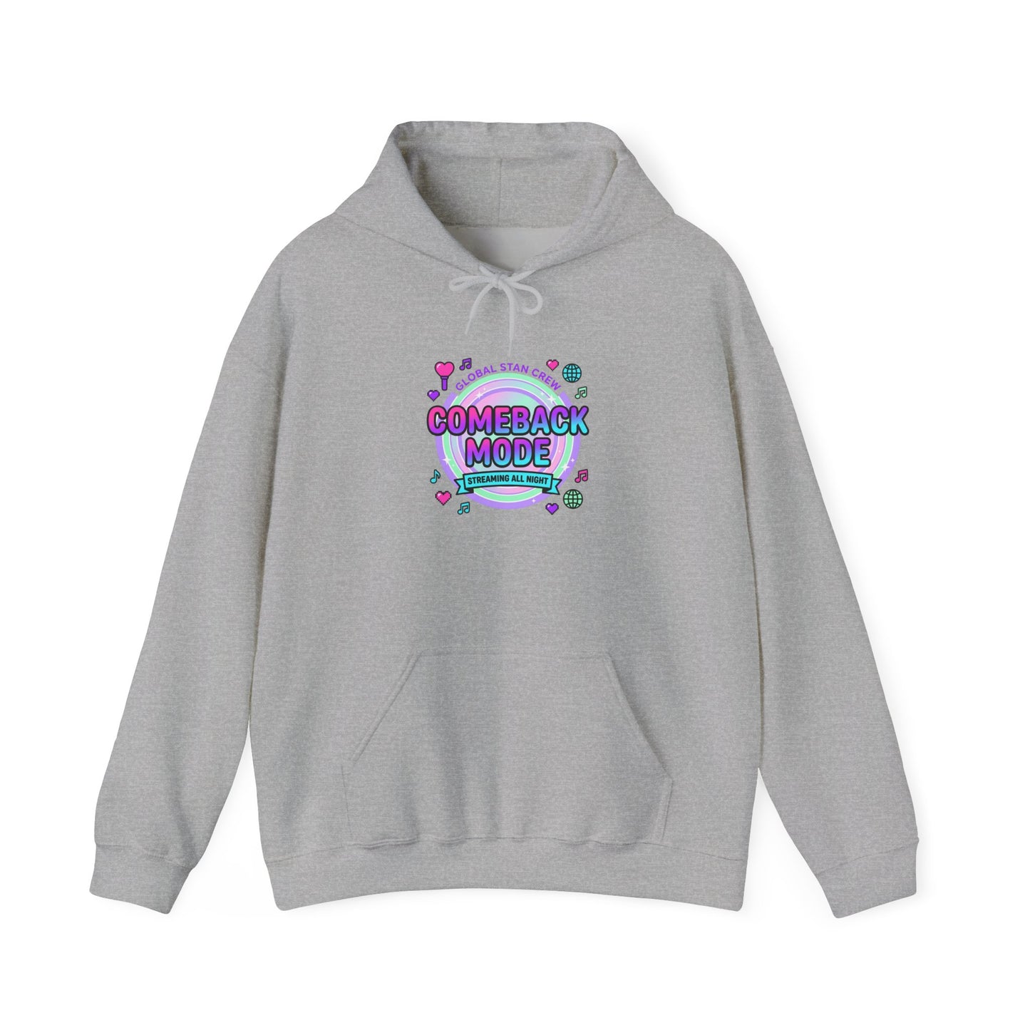Comeback Mode Hoodie | K-pop comeback, stan chant, purple era