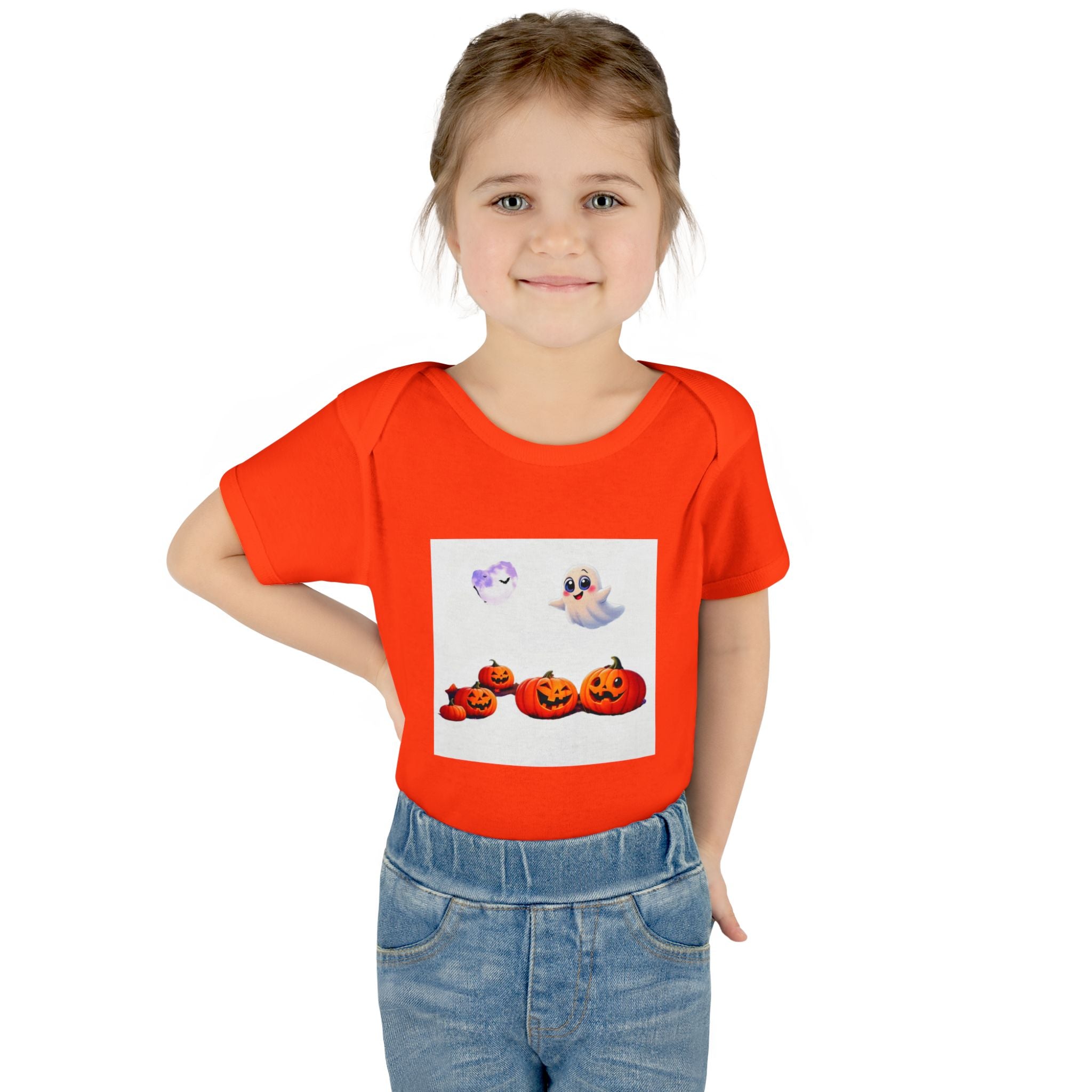 Baby Bodysuit - Kiddies Loves Halloween Design