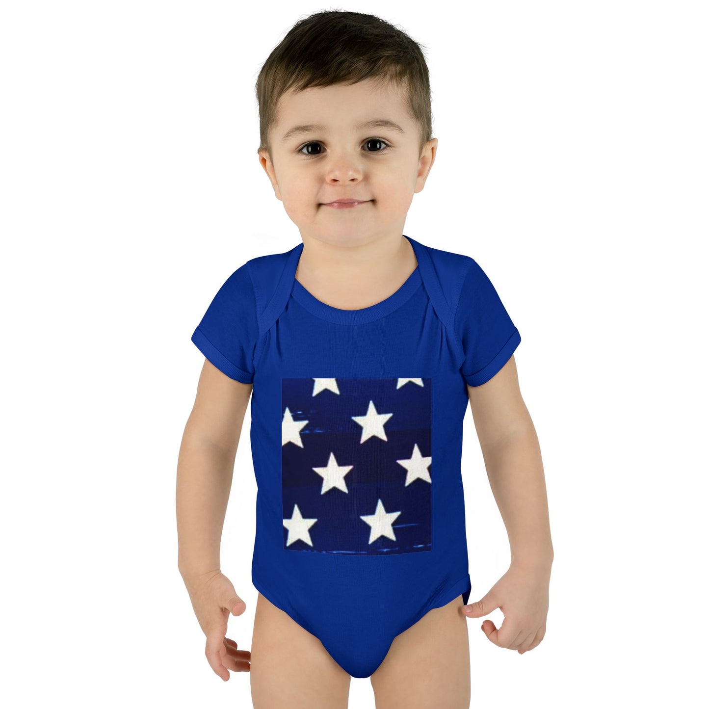 Stars and Stripes Infant Bodysuit - Cute Baby Outfit for Celebrations & Everyday Wear