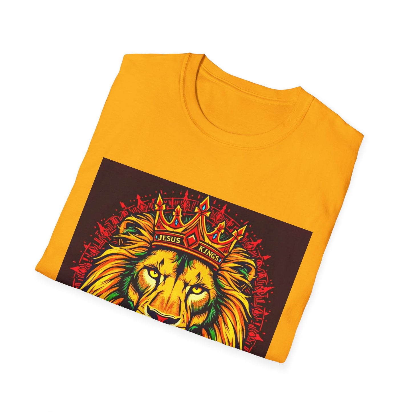 Regal Lion Unisex T-Shirt | Bold Graphic Tee for Animal Lovers, Nature Enthusiasts, Birthday Gift, Unique Gift Idea