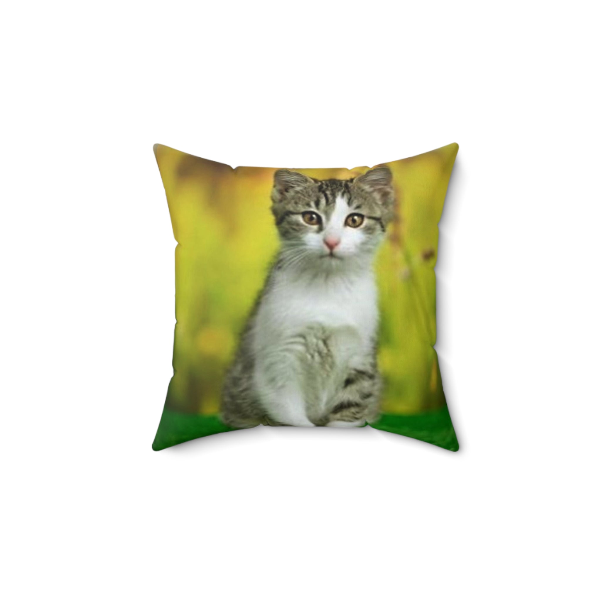Spun Polyester Square Pillow