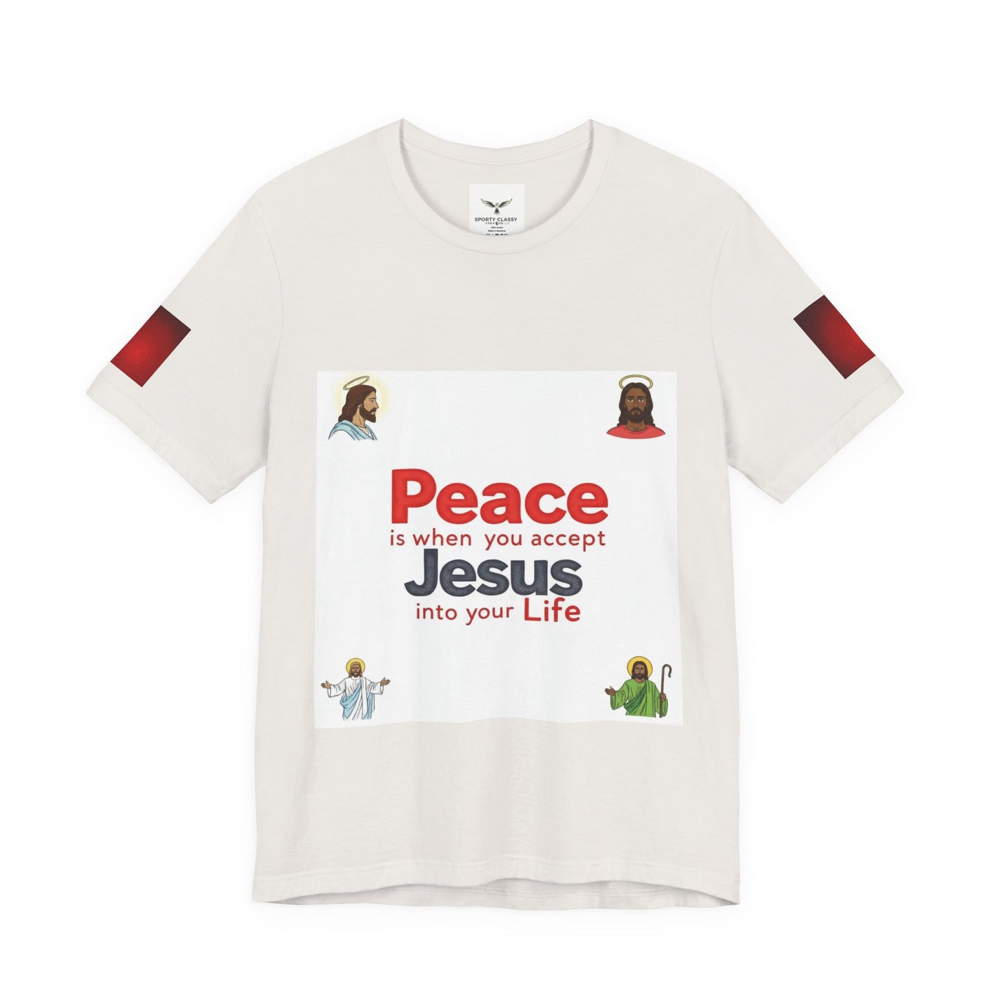Peace Is When You Accept Jesus T-Shirt
