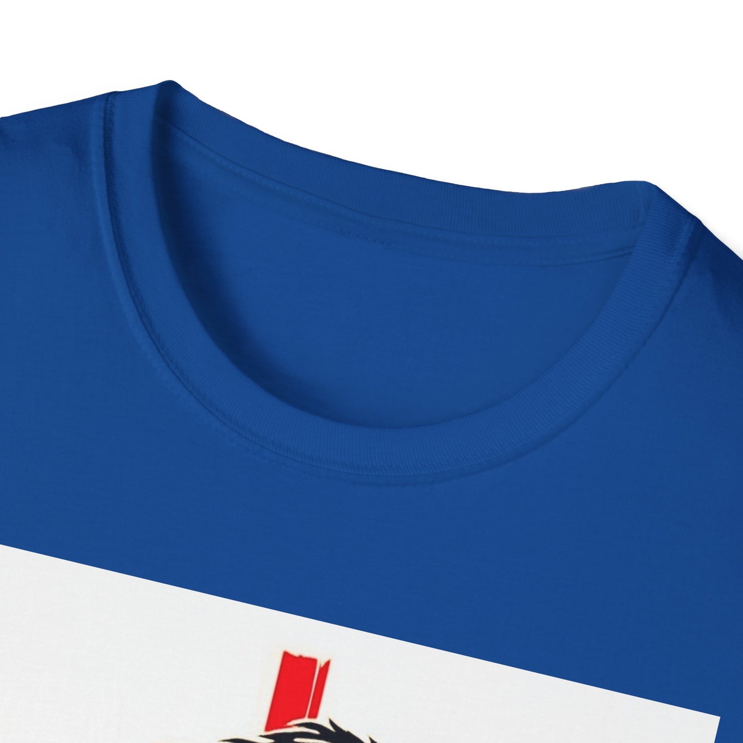 Mighty Lion of Judah T-Shirt, Unisex Softstyle Tee, Christian Apparel, Lion Jesus Shirt, Faith-Based Gift, Inspirational Clothing