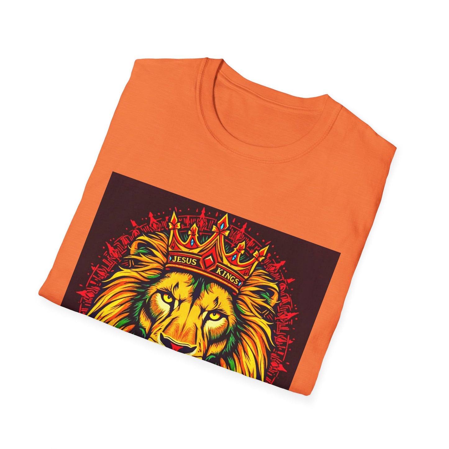 Regal Lion Unisex T-Shirt | Bold Graphic Tee for Animal Lovers, Nature Enthusiasts, Birthday Gift, Unique Gift Idea