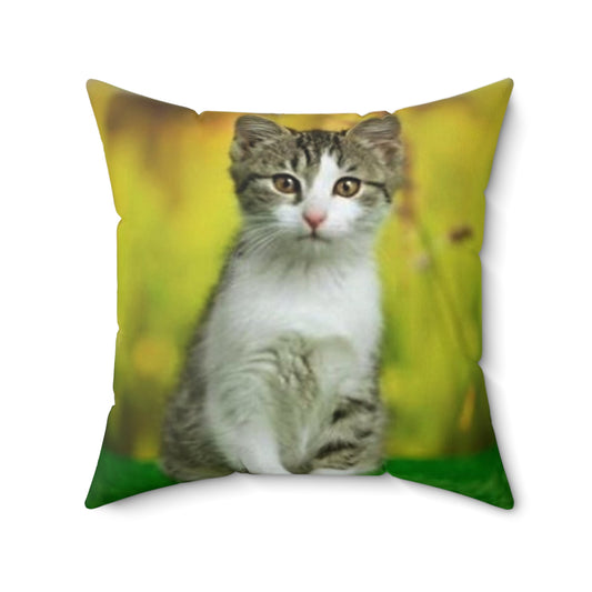 Spun Polyester Square Pillow