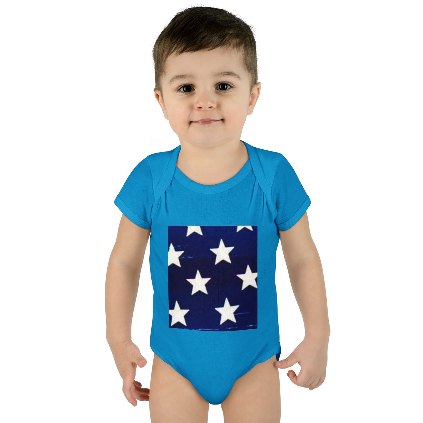 Stars and Stripes Infant Bodysuit - Cute Baby Outfit for Celebrations & Everyday Wear