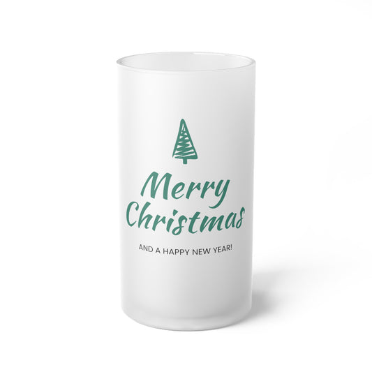 Frosted Glass Beer Mug