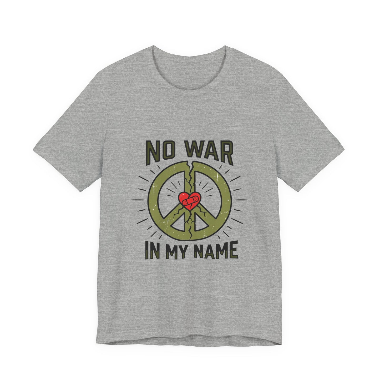No War In My Name T-Shirt | anti-war, peace, ceasefire