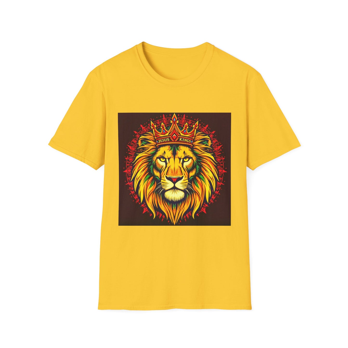 Regal Lion Unisex T-Shirt | Bold Graphic Tee for Animal Lovers, Nature Enthusiasts, Birthday Gift, Unique Gift Idea